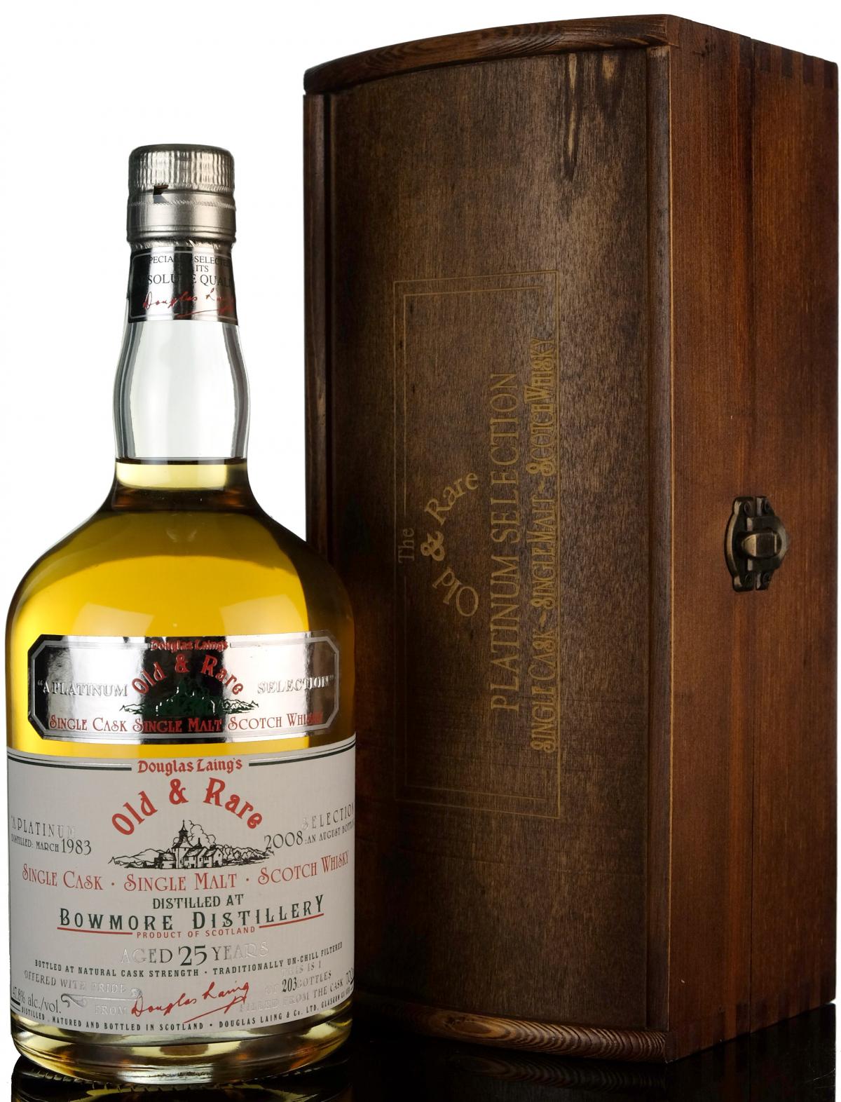 Bowmore 1983-2008 - 25 Year Old - Douglas Laing - Old & Rare Platinum Selection