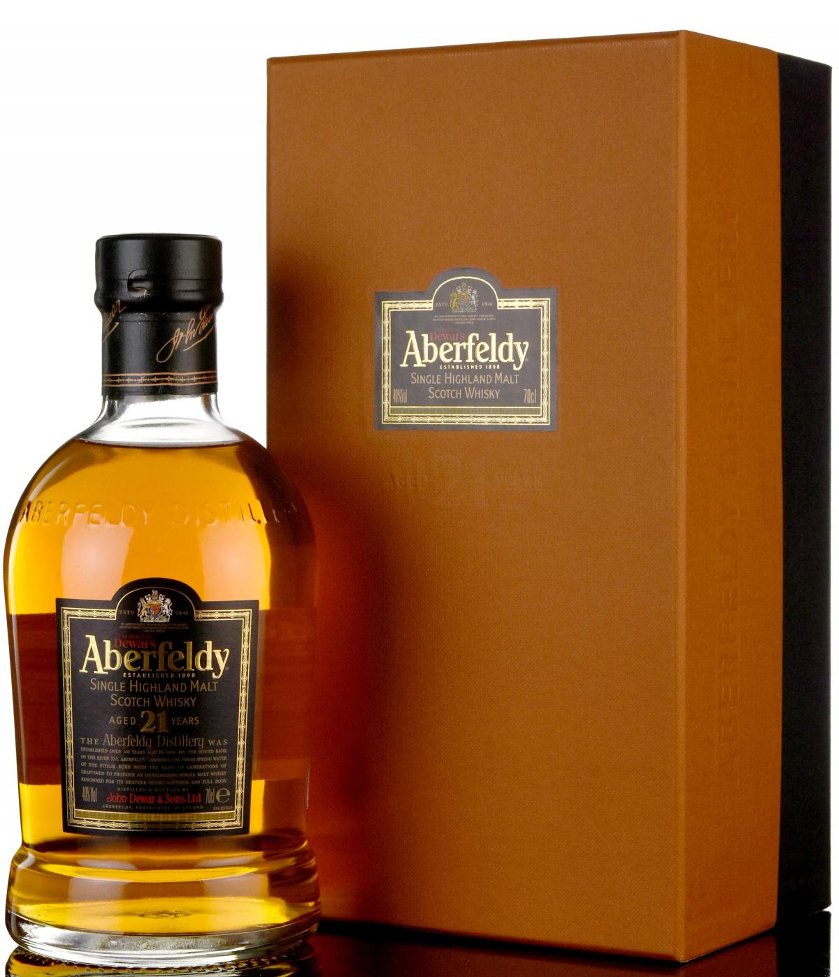 Aberfeldy 21 Year Old - Pre 2014 Edition