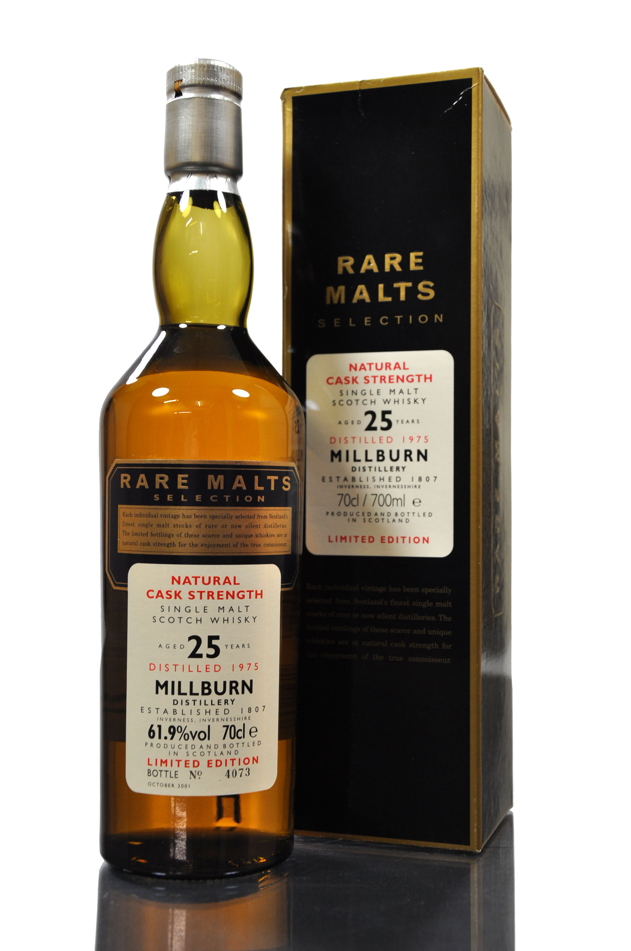 Millburn 1975-2001 - 25 Year Old - Rare Malts 61.9%