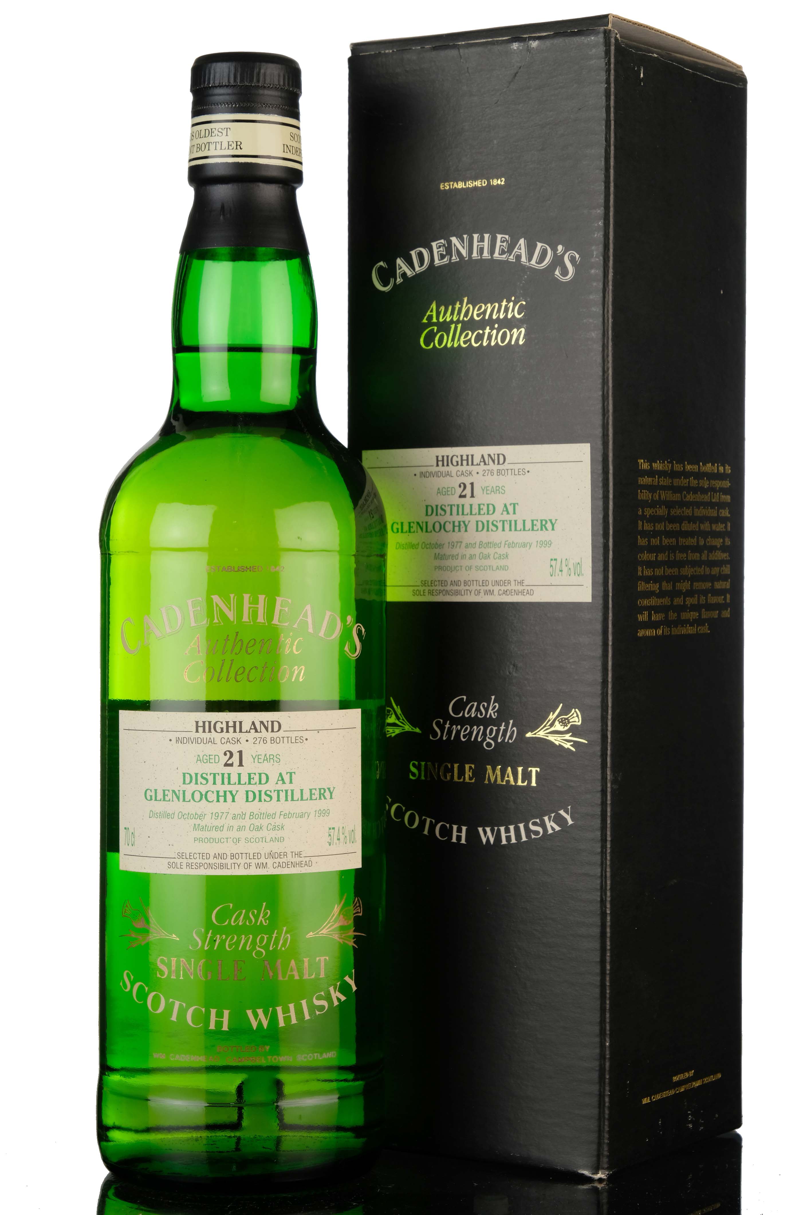 Glenlochy 1977 - 1998 20 Cadenheads Authentic Collection