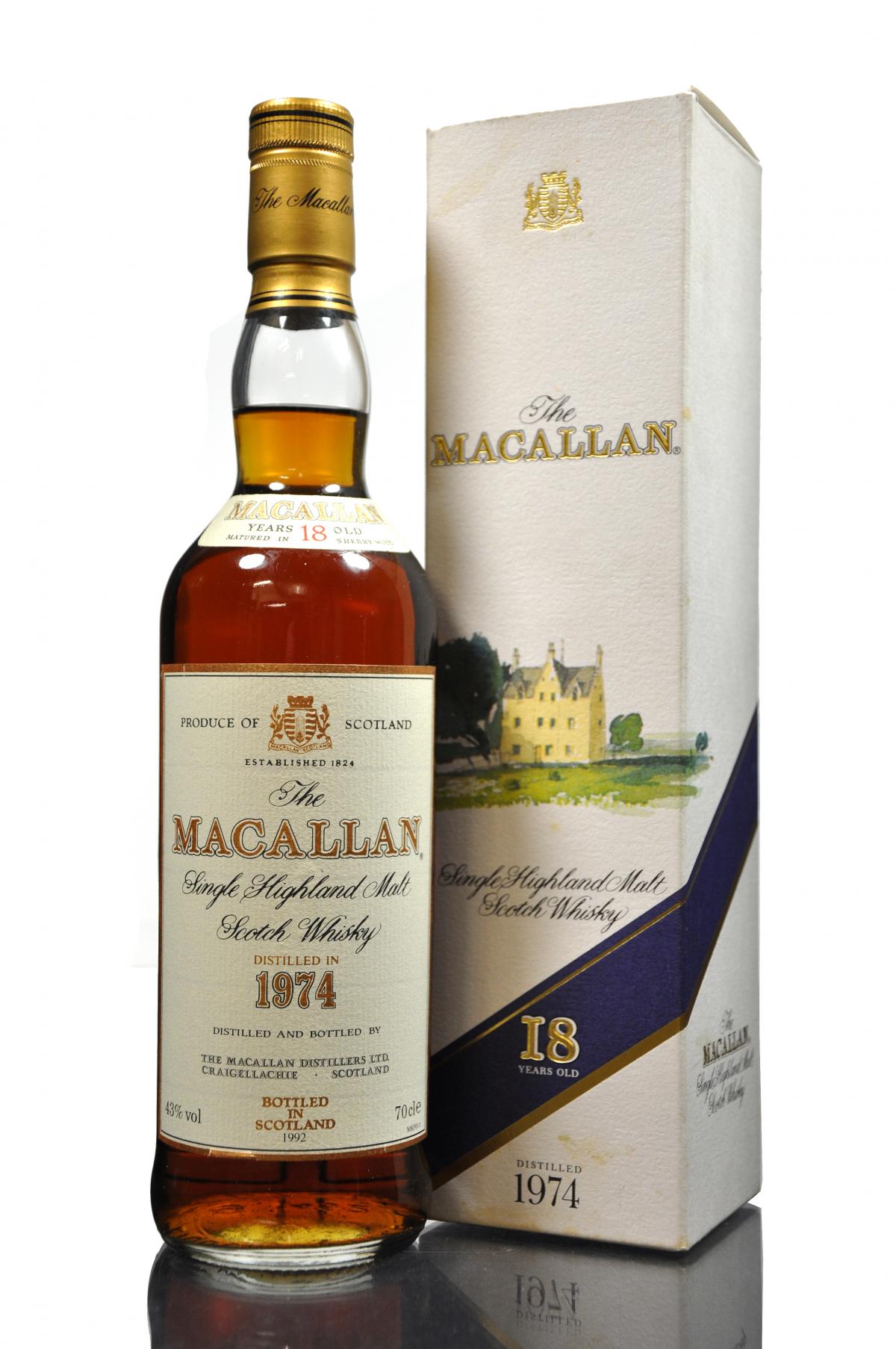 Macallan 1974-1992 - 18 Year Old