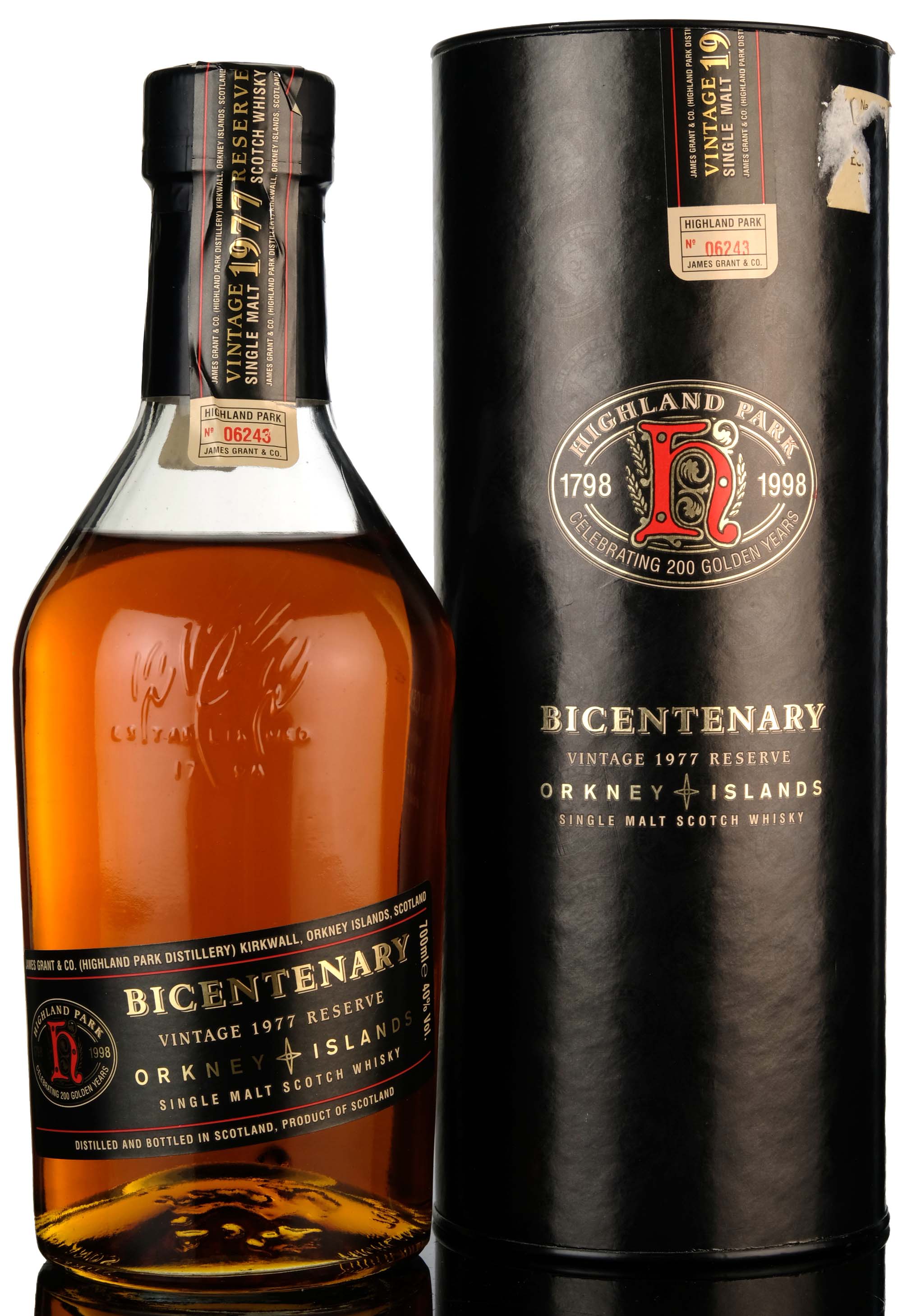 Highland Park 1977 - Bicentenary 1798-1998