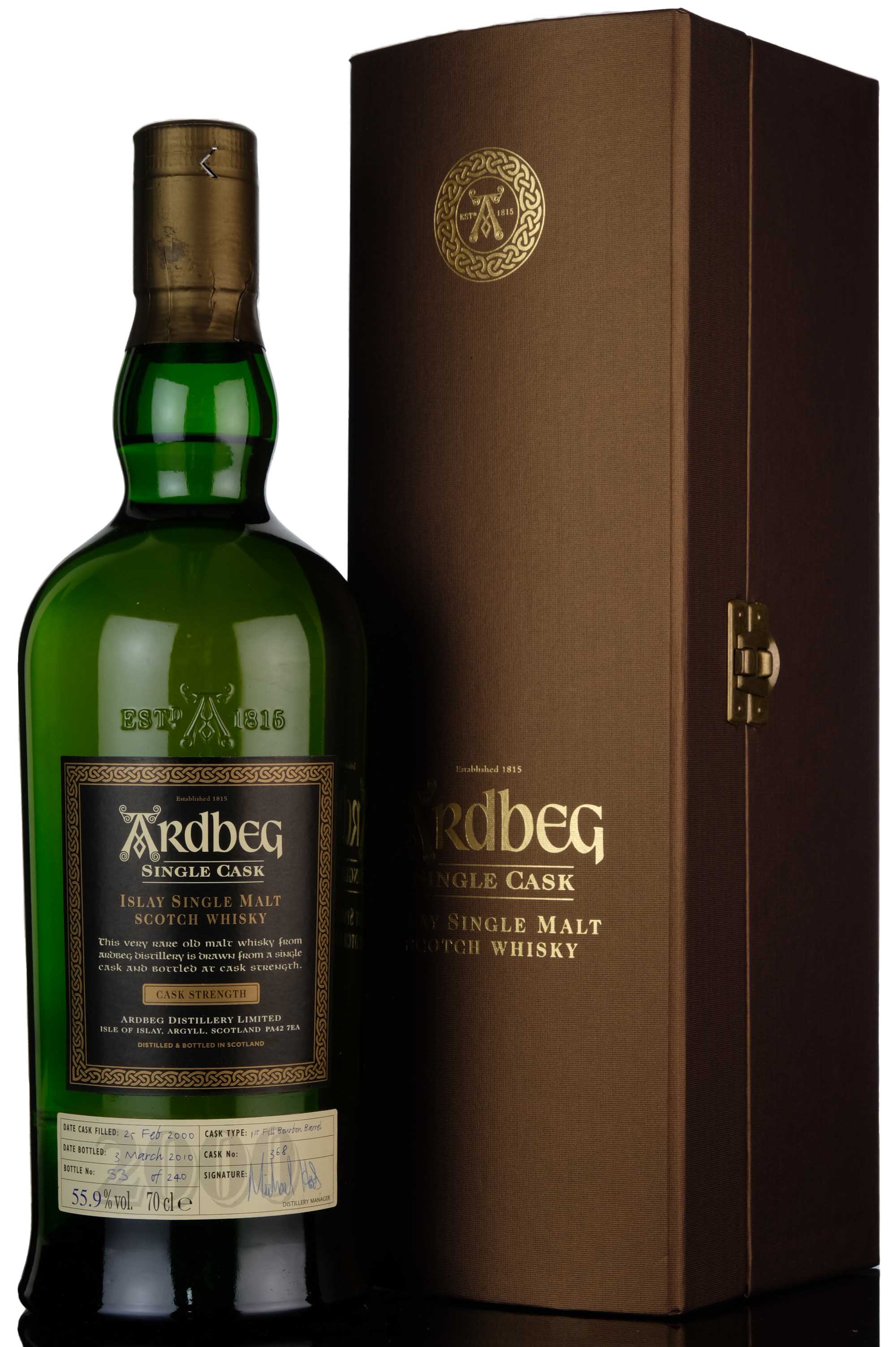 Ardbeg 2000-2010 - 10 Year Old - Single Cask 368