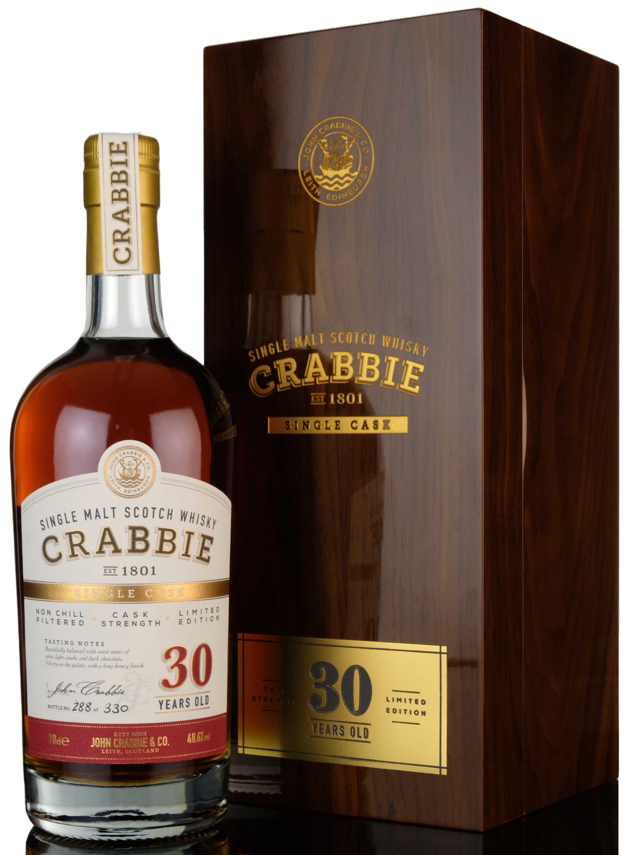 Crabbie 30 Year Old - Single Cask - 2018 Release