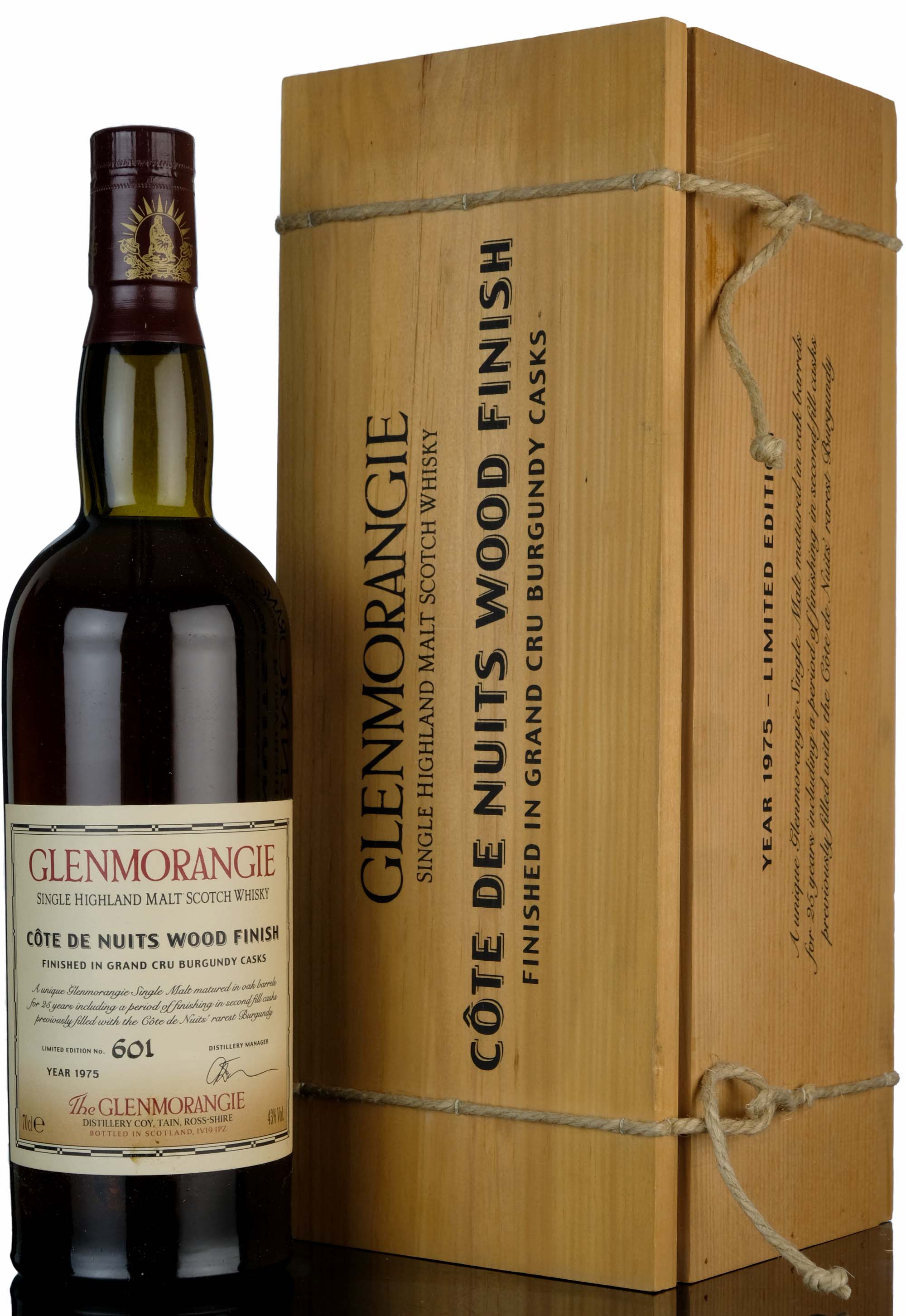 Glenmorangie 1975-2000 - 25 Year Old - Cote De Nuits Wood Finish