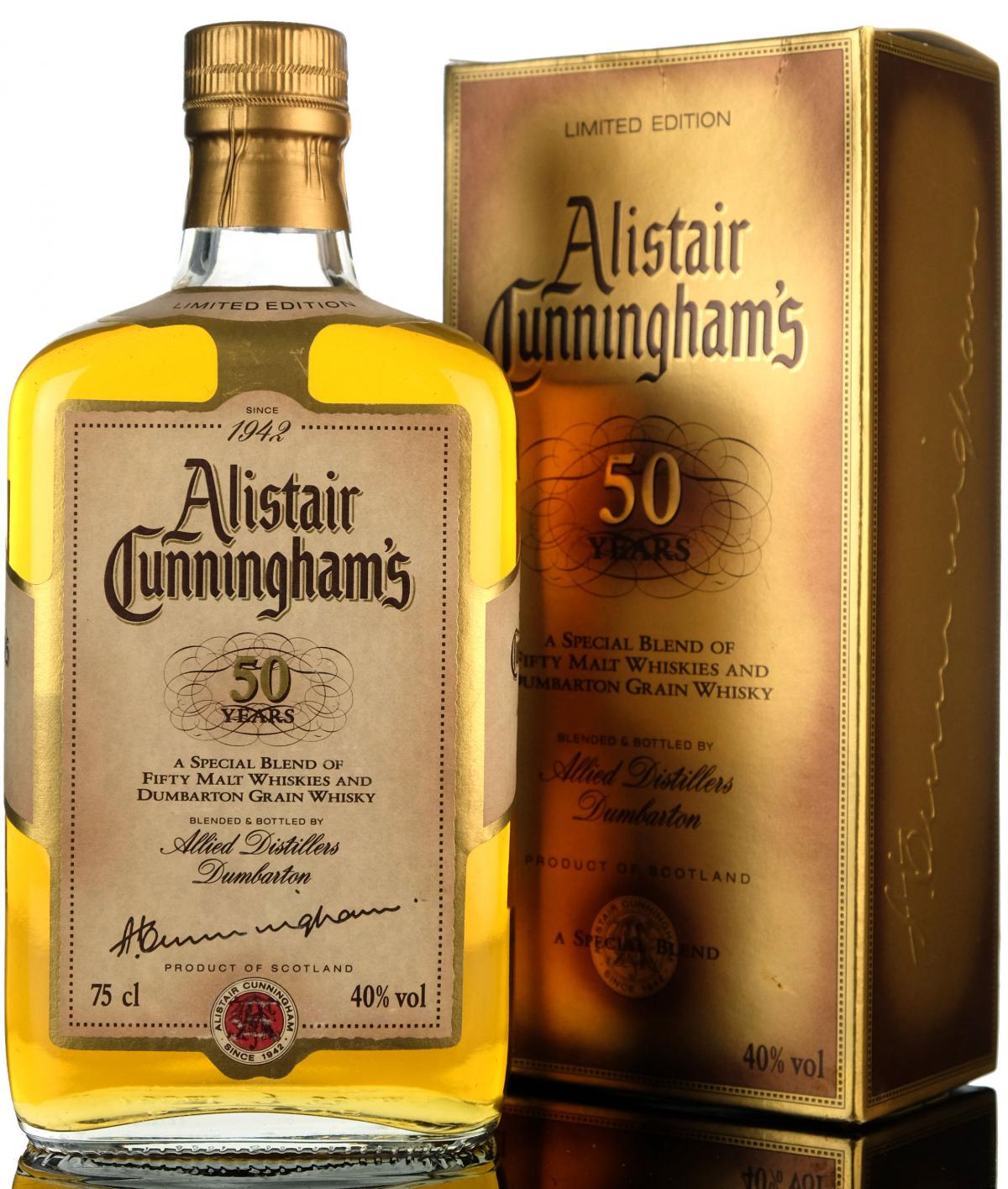Alistair Cunninghams 50 Years