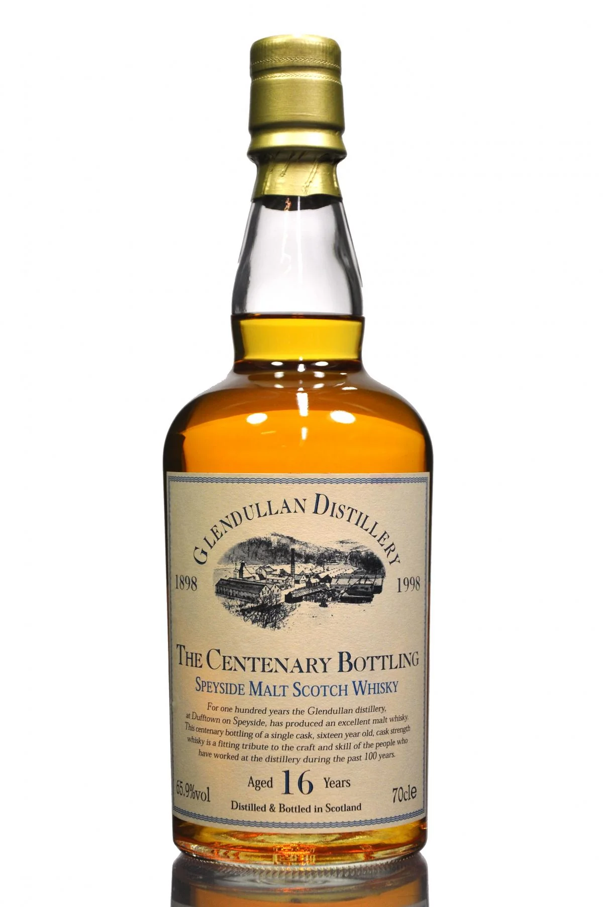 Glendullan 16 Year Old - Centenary Bottling 1898-1998