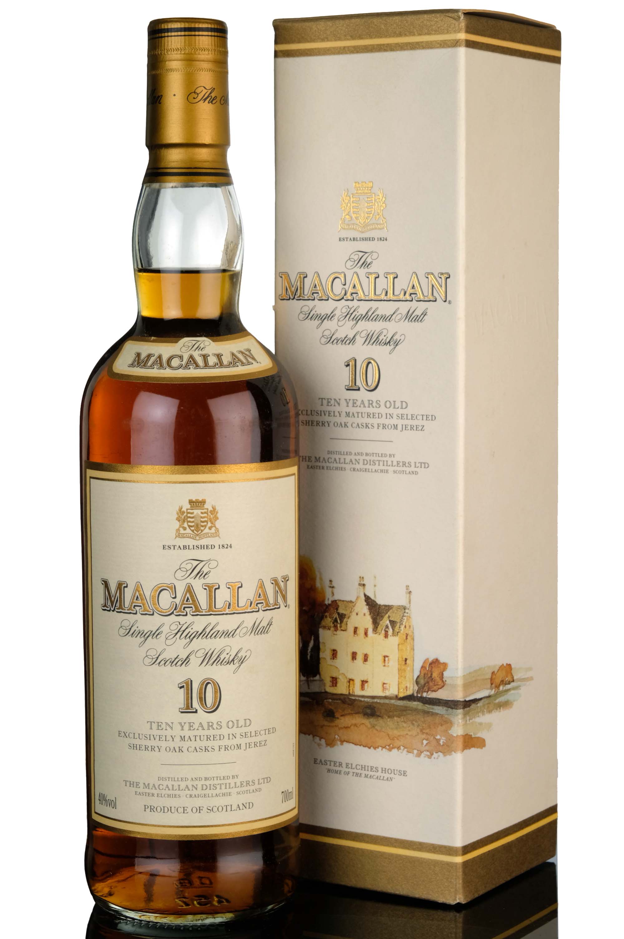 Macallan 10 Year Old - Sherry Cask - Early 2000s