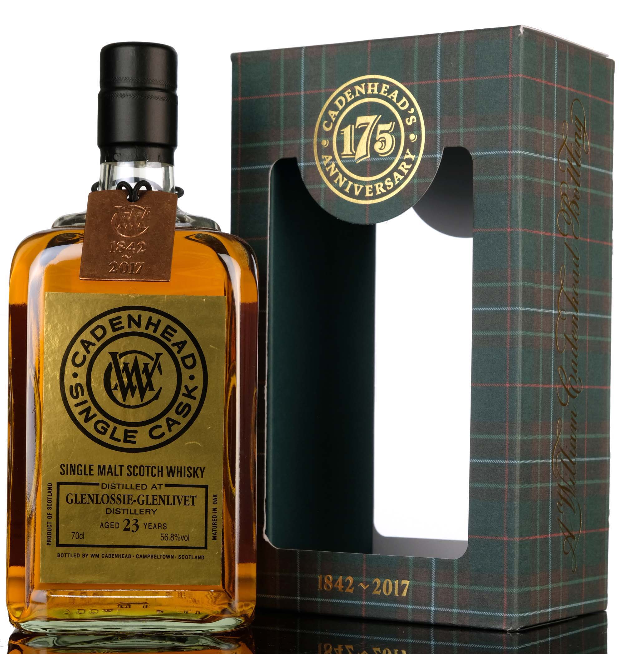 Glenlossie 1993-2017 - 23 Year Old - Cadenheads Gold Label - Single Cask