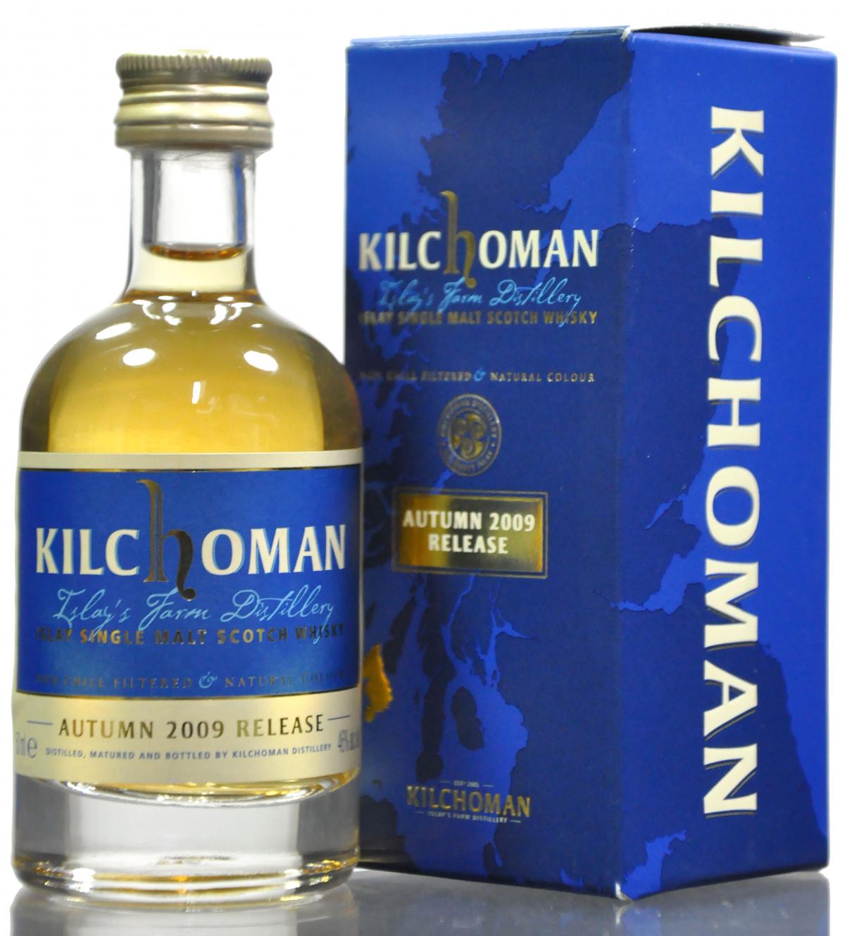 Kilchoman Autumn 2009 Release Miniature
