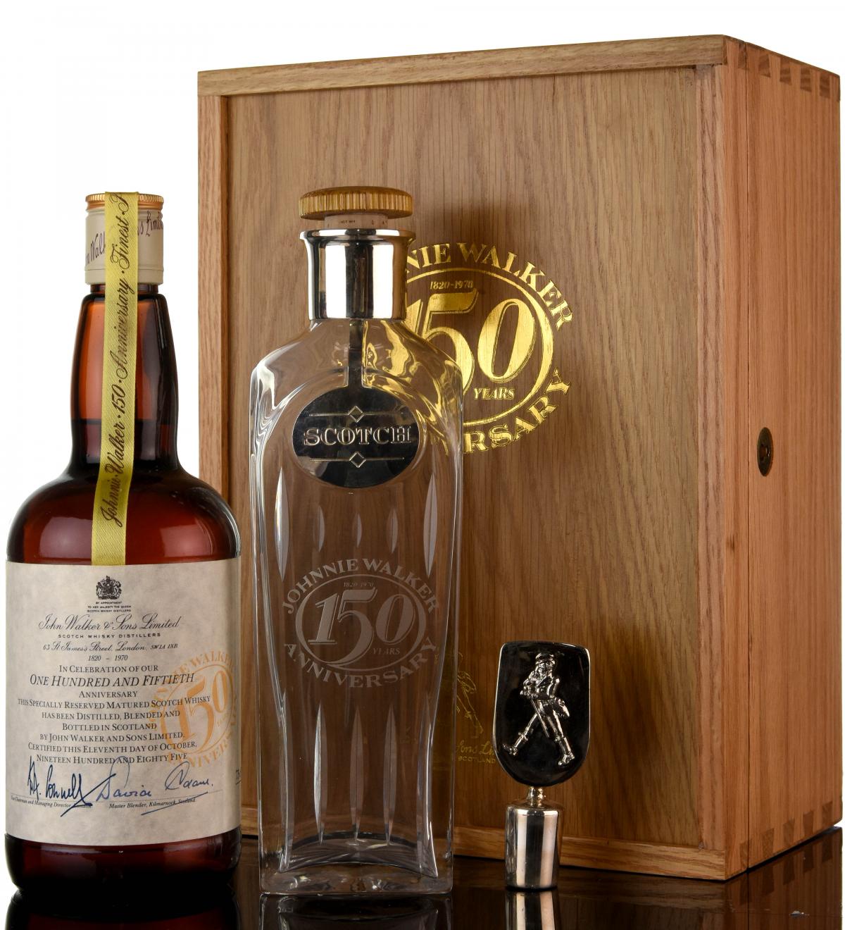 Johnnie Walker 150th Anniversary 1820-1970 - 1985 Release