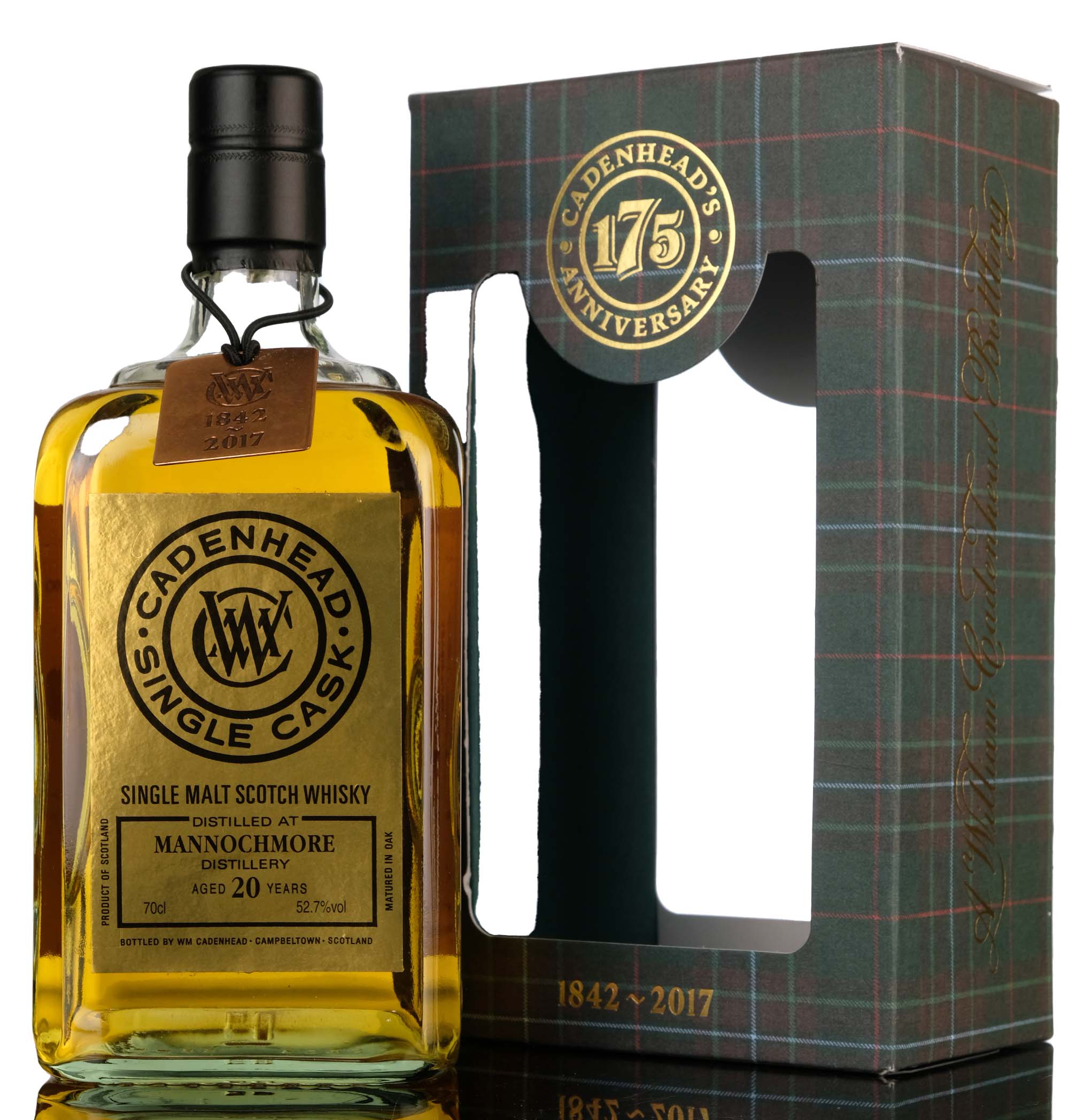 Mannochmore 1997 - 2017 20 Cadenheads Gold Label Single Cask