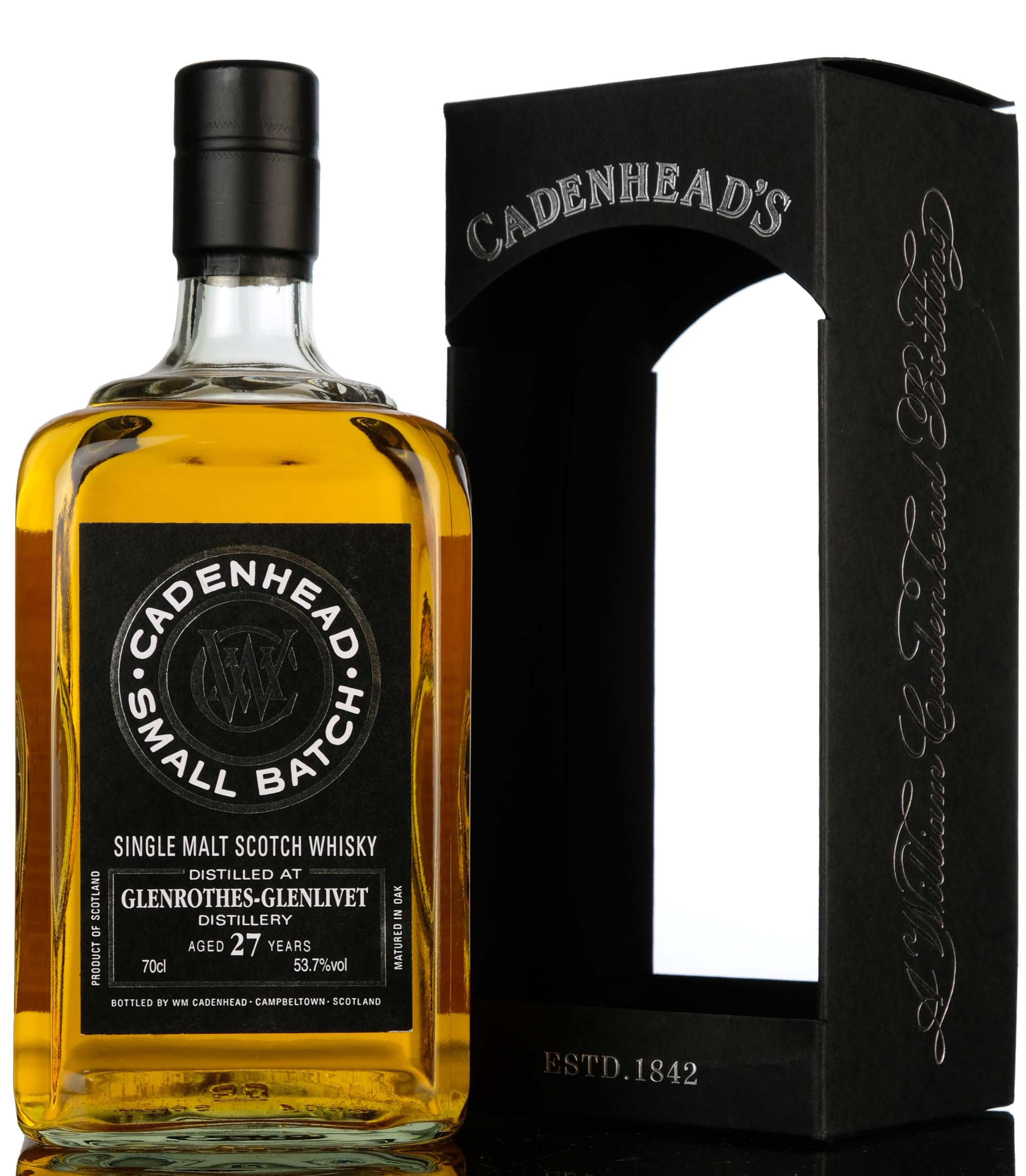 Glenrothes 1989 - 2016 27 Cadenheads Black Label Small Batch