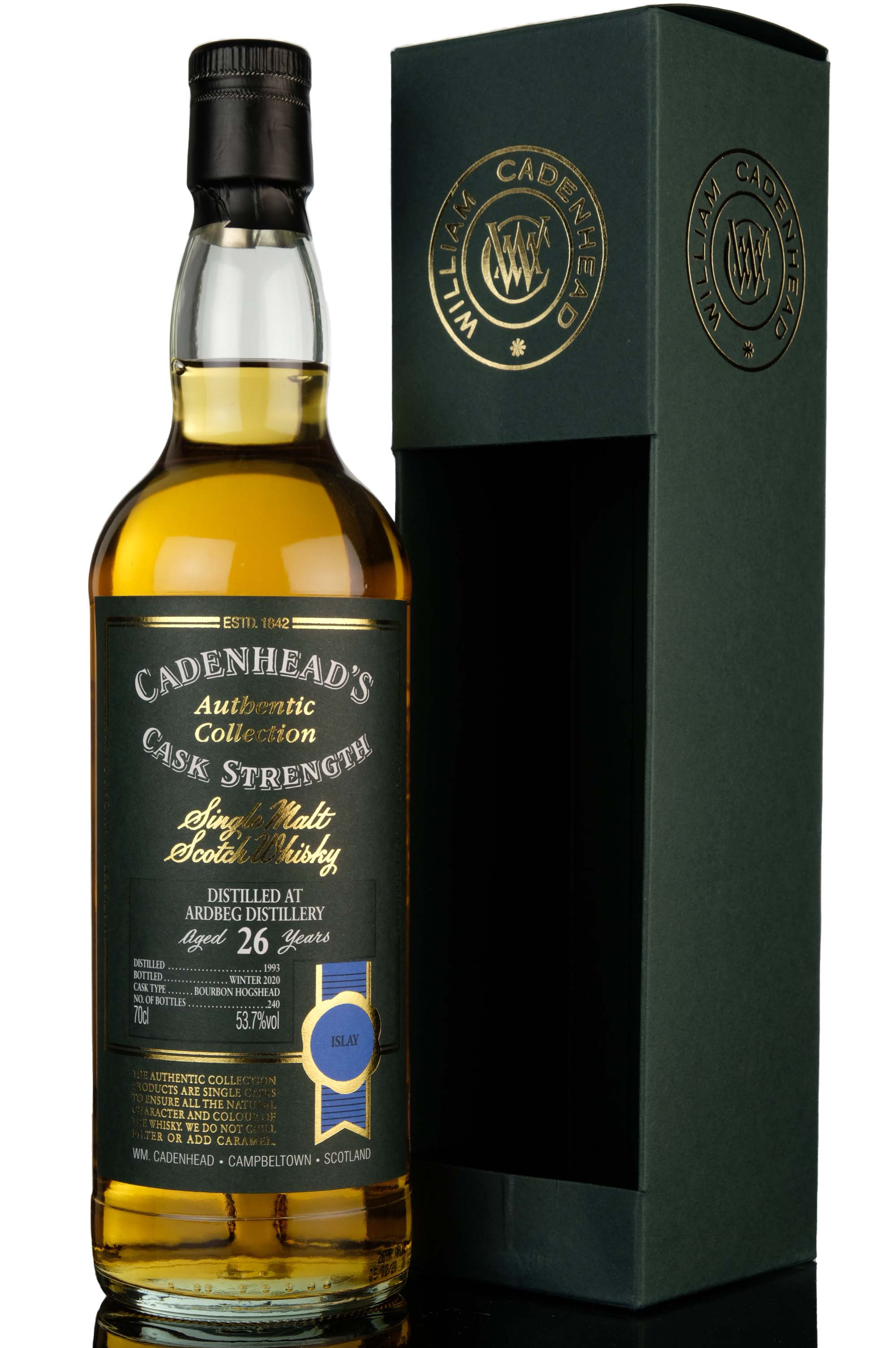 Ardbeg 1993 - 2020 26 Cadenheads Authentic Collection Single Cask