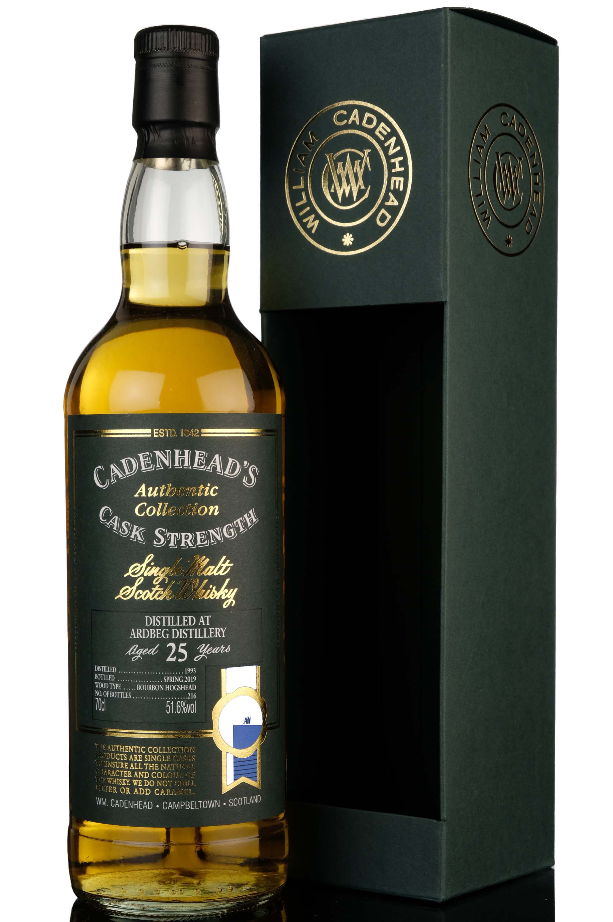 Ardbeg 1993 - 2019 25 Cadenheads Authentic Collection Single Cask