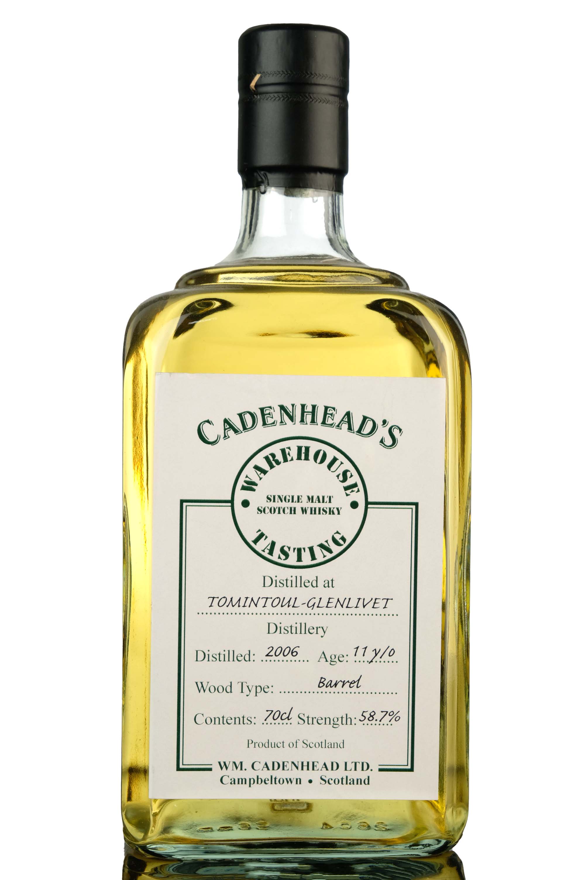 Tomintoul 2006 11 Cadenheads Warehouse Tasting