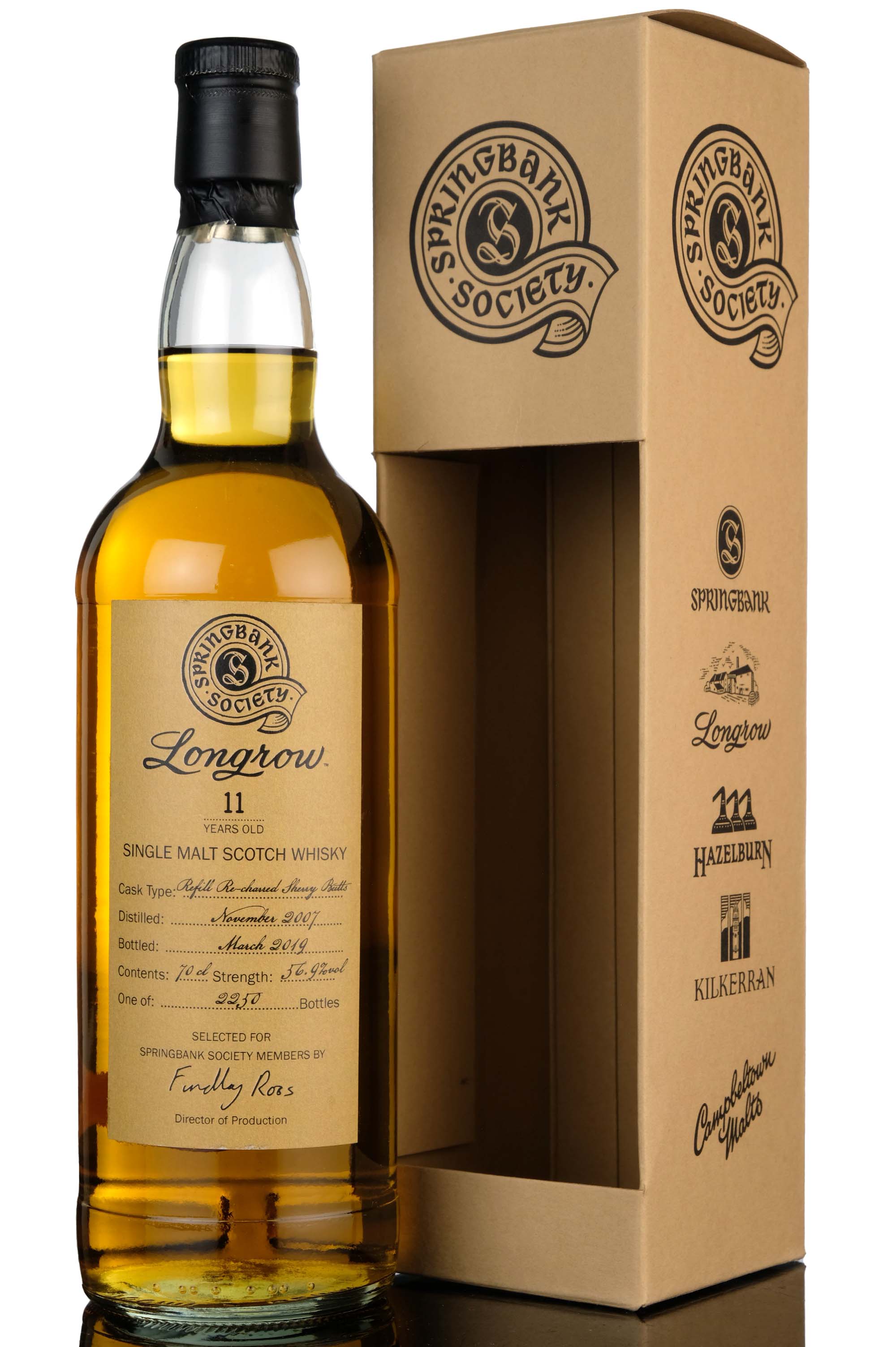 Longrow 2007-2019 - 11 Year Old - Society Release
