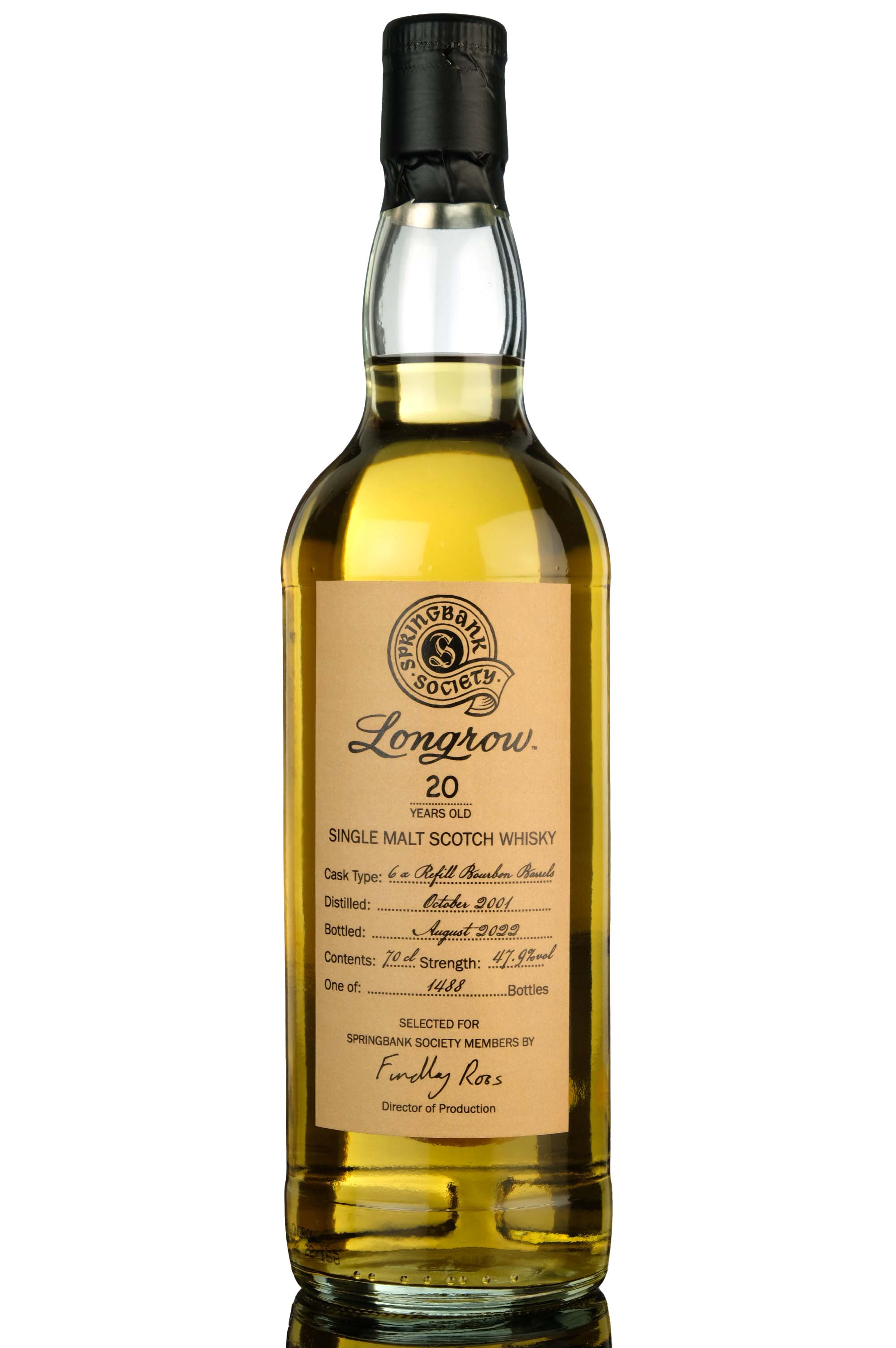 Longrow 2001-2022 - 20 Year Old - Society Release