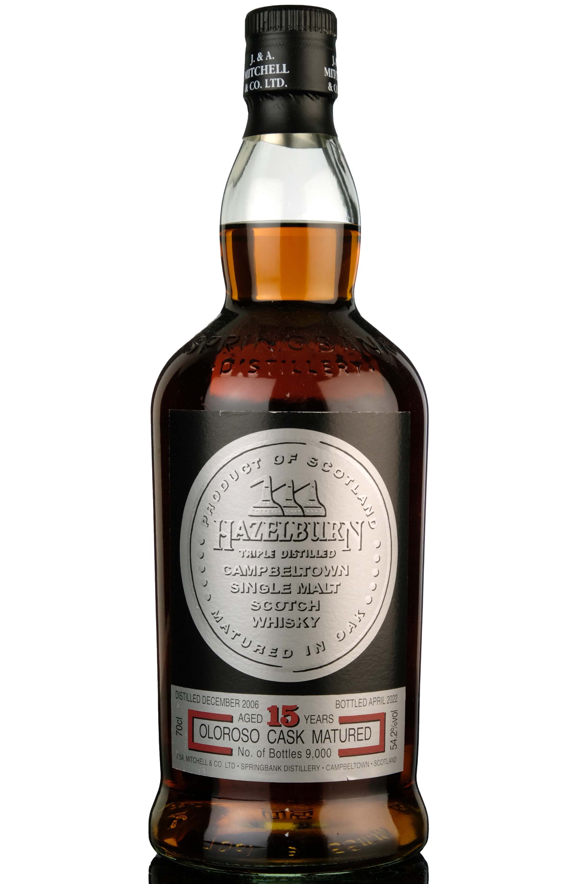 Hazelburn 2006-2022 - 15 Year Old - Fresh Oloroso Sherry