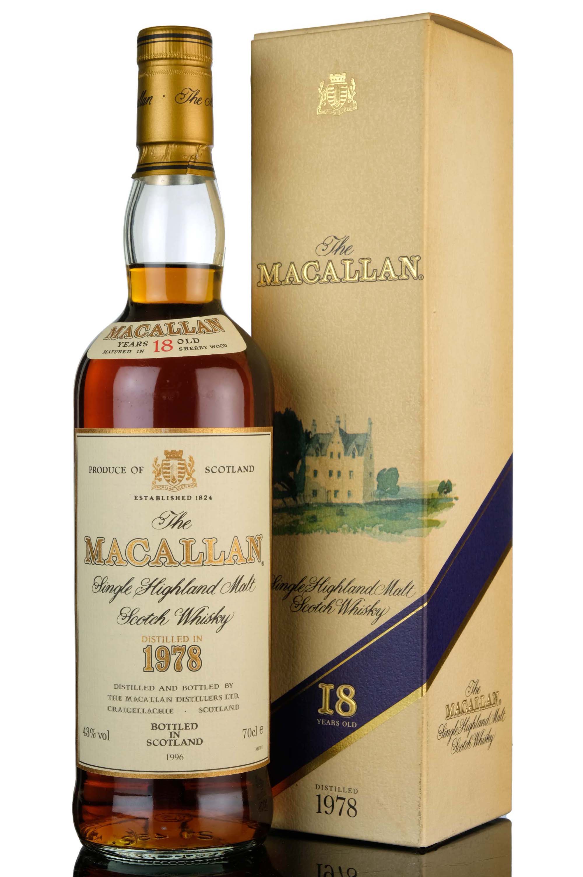 Macallan 1978-1996 - 18 Year Old - Sherry Cask
