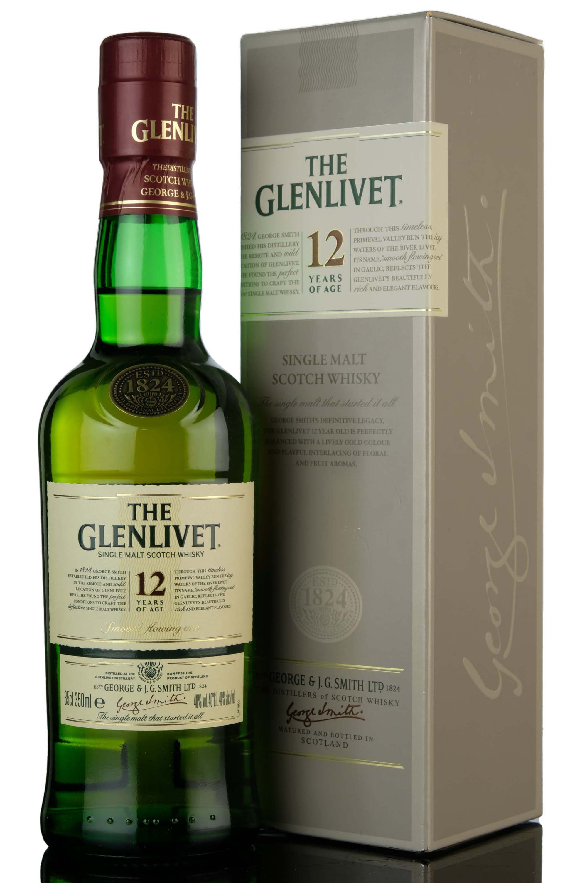 Glenlivet 12 Year Old - Half Bottle