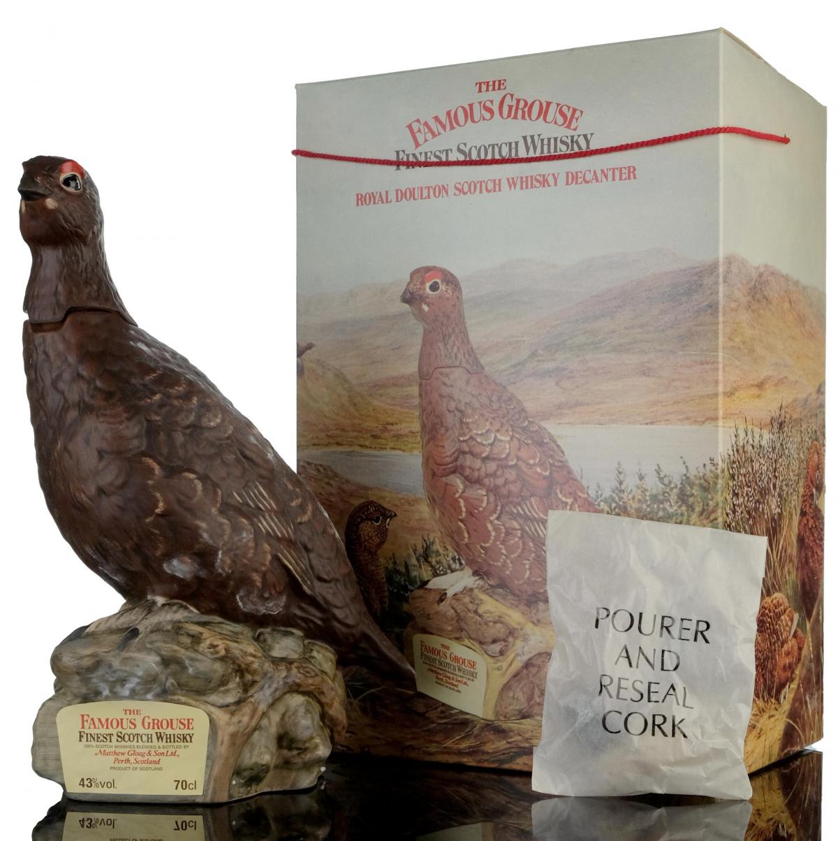 Famous Grouse Royal Doulton Decanter