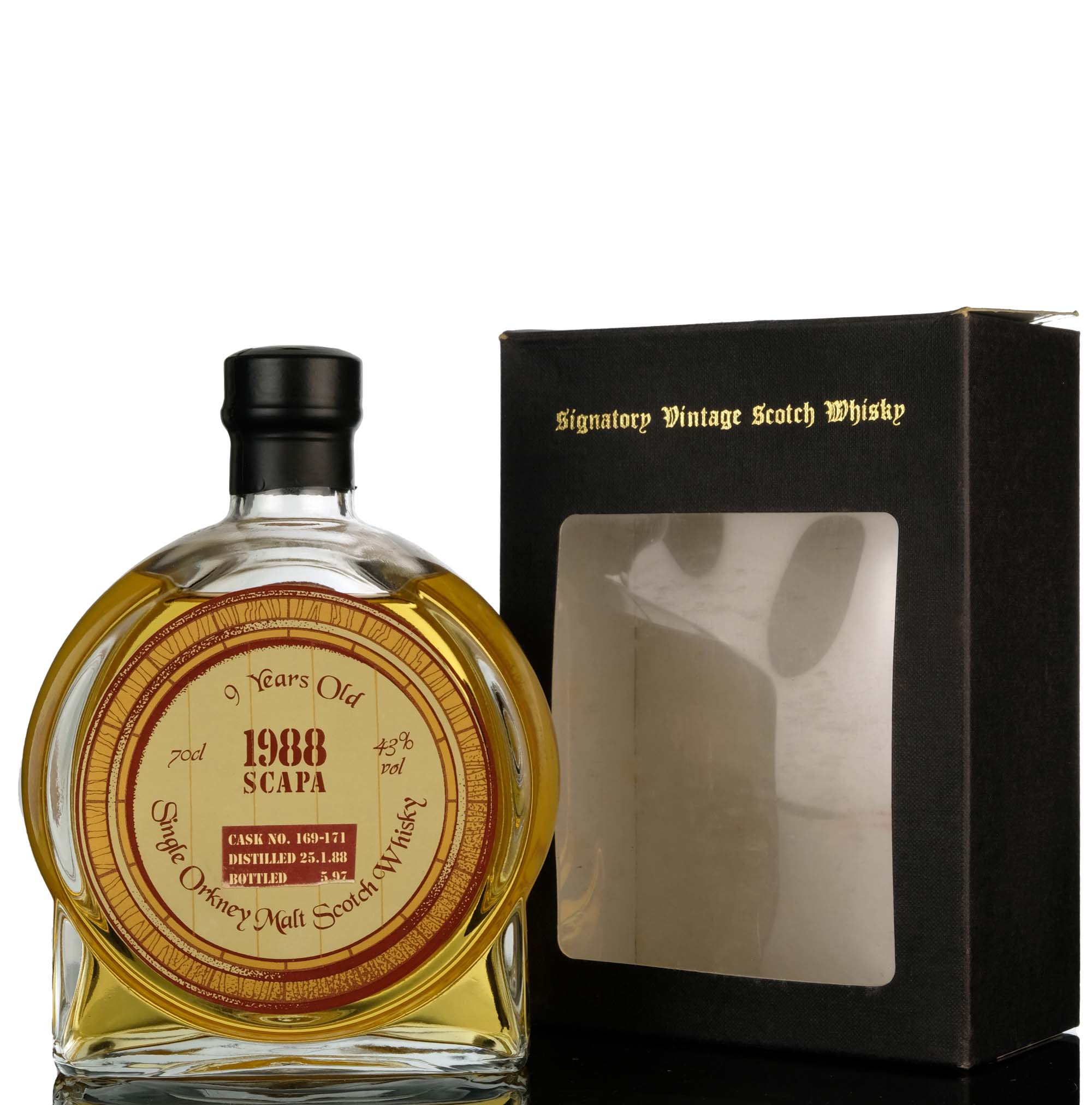 Scapa 1988-1997 - 9 Year Old - Signatory Vintage - Single Cask 169-171