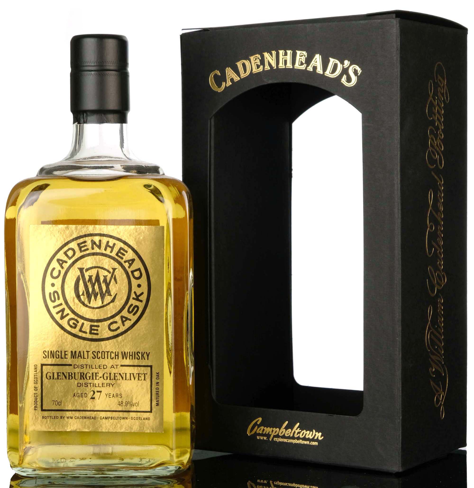 Glenburgie 1992-2019 - 27 Year Old - Cadenheads Gold Label - Single Cask