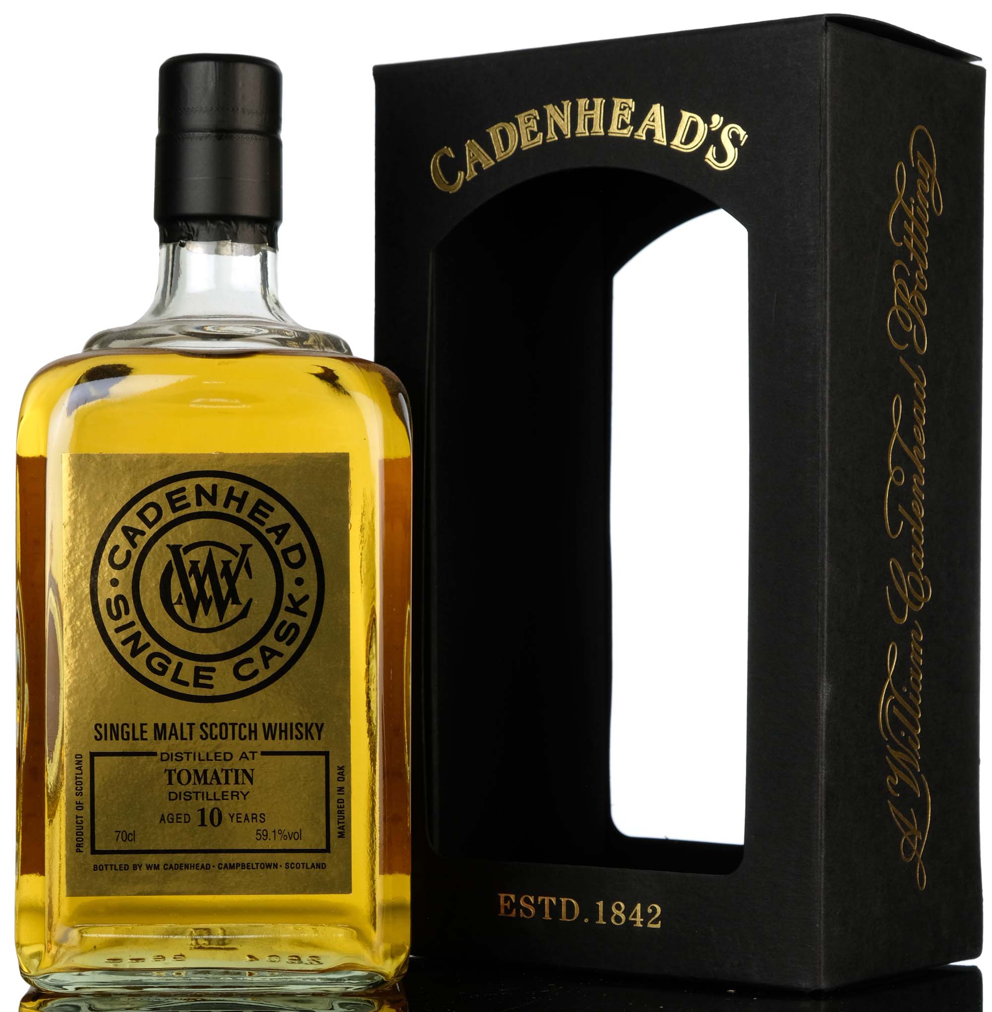 Tomatin 2009 - 2019 10 Cadenheads Gold Label Single Cask Japanese Mark