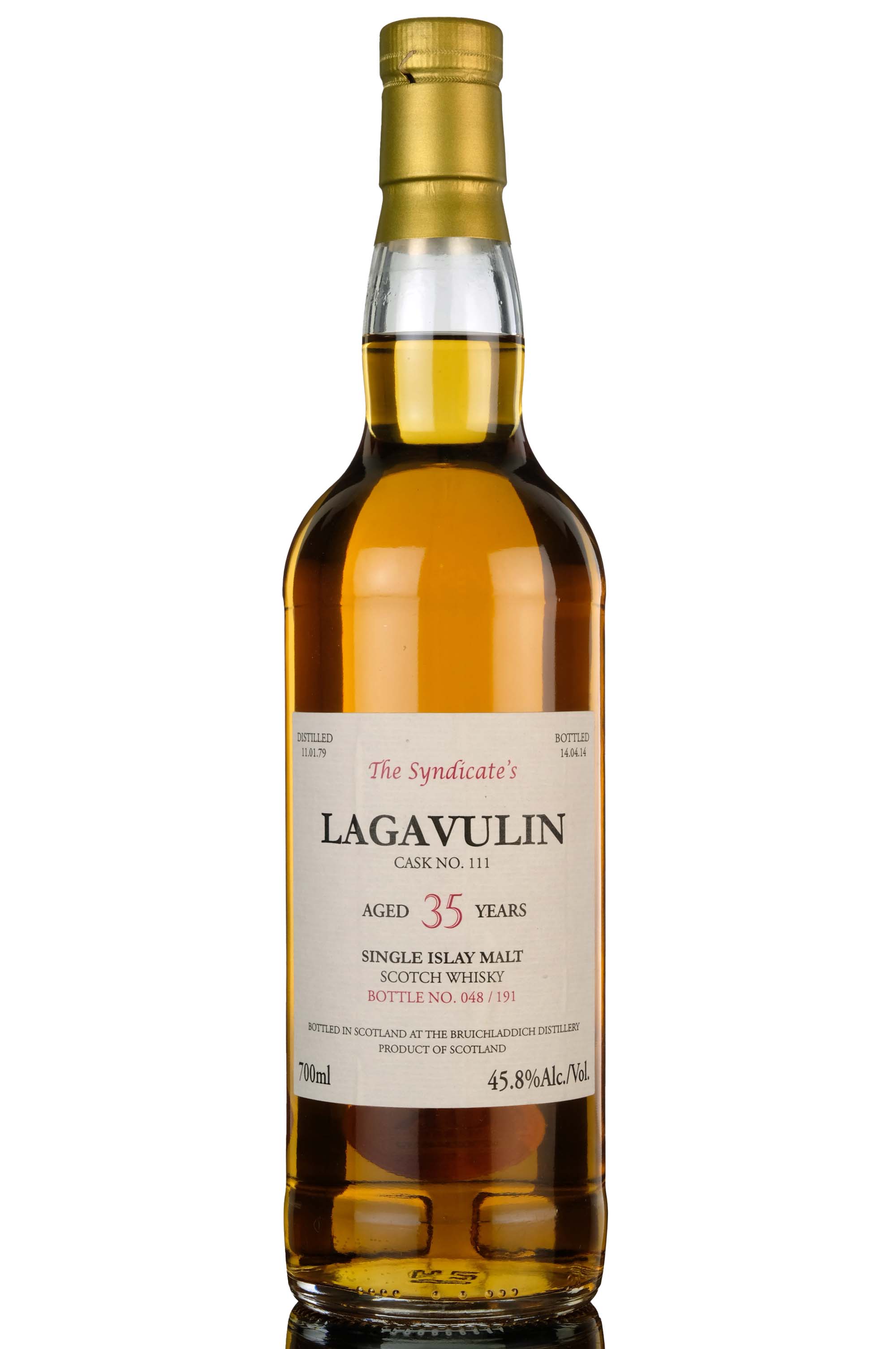 Lagavulin 1979-2014 - 35 Year Old - The Syndicates - Single Cask 111