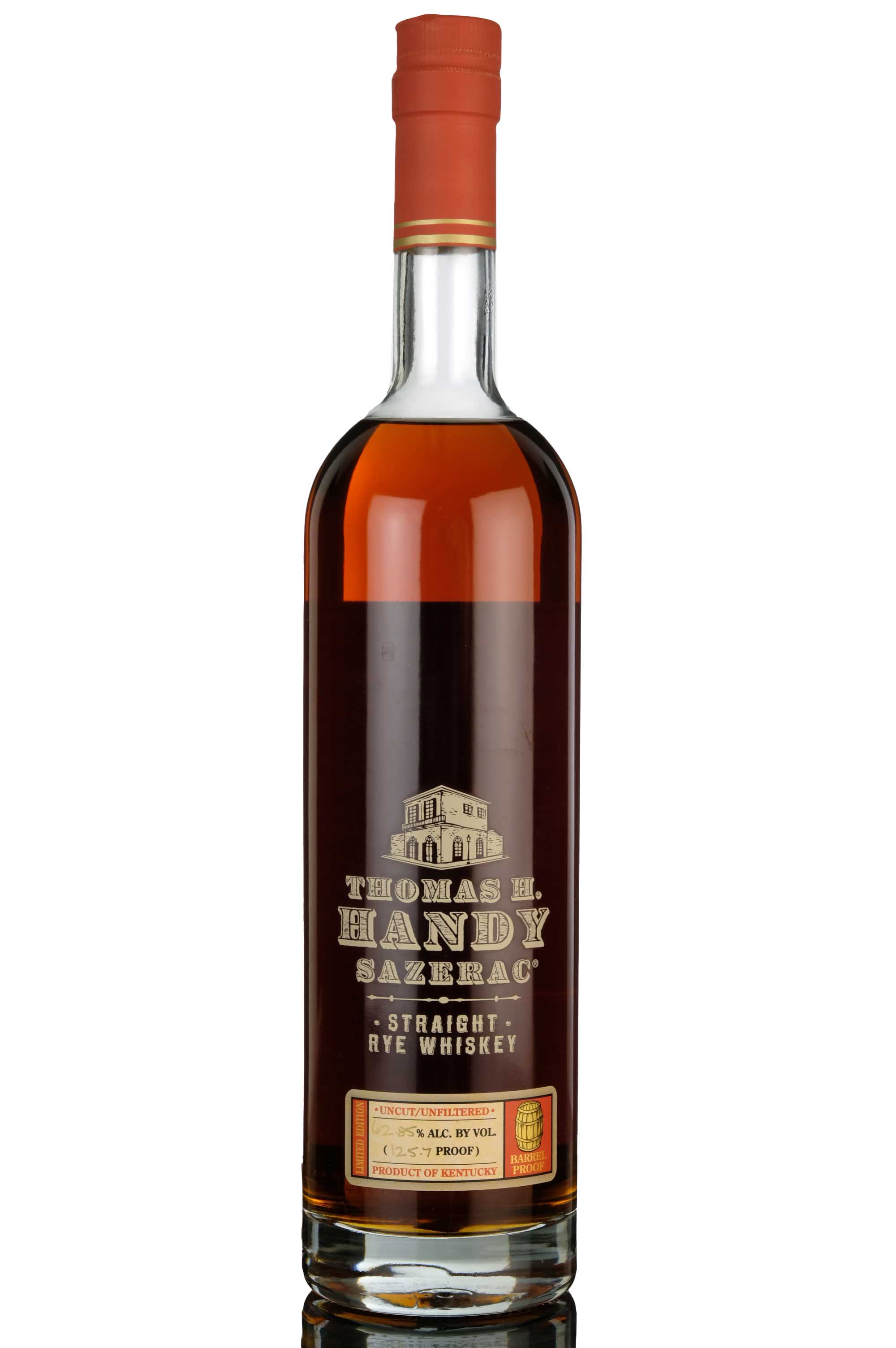 Thomas H Handy Sazerac 2013 - 6 Year Old - 2019 Release - Barrel Proof 62.85%
