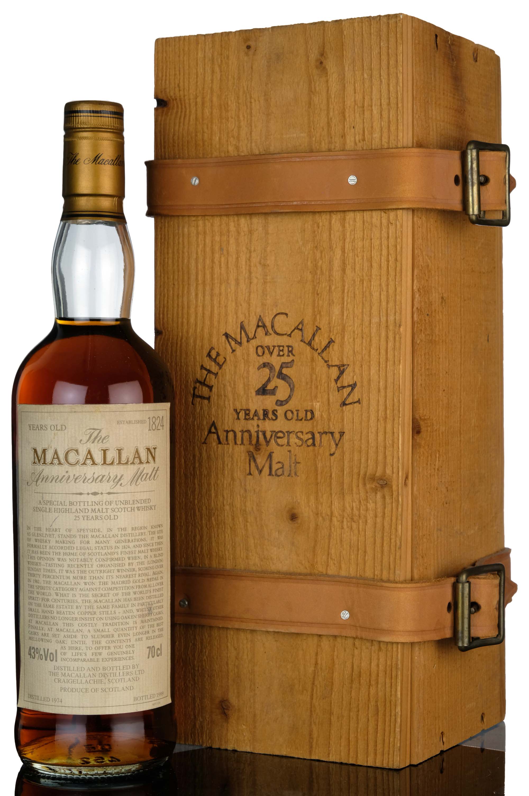 Macallan 1974-1999 - 25 Year Old Anniversary Malt