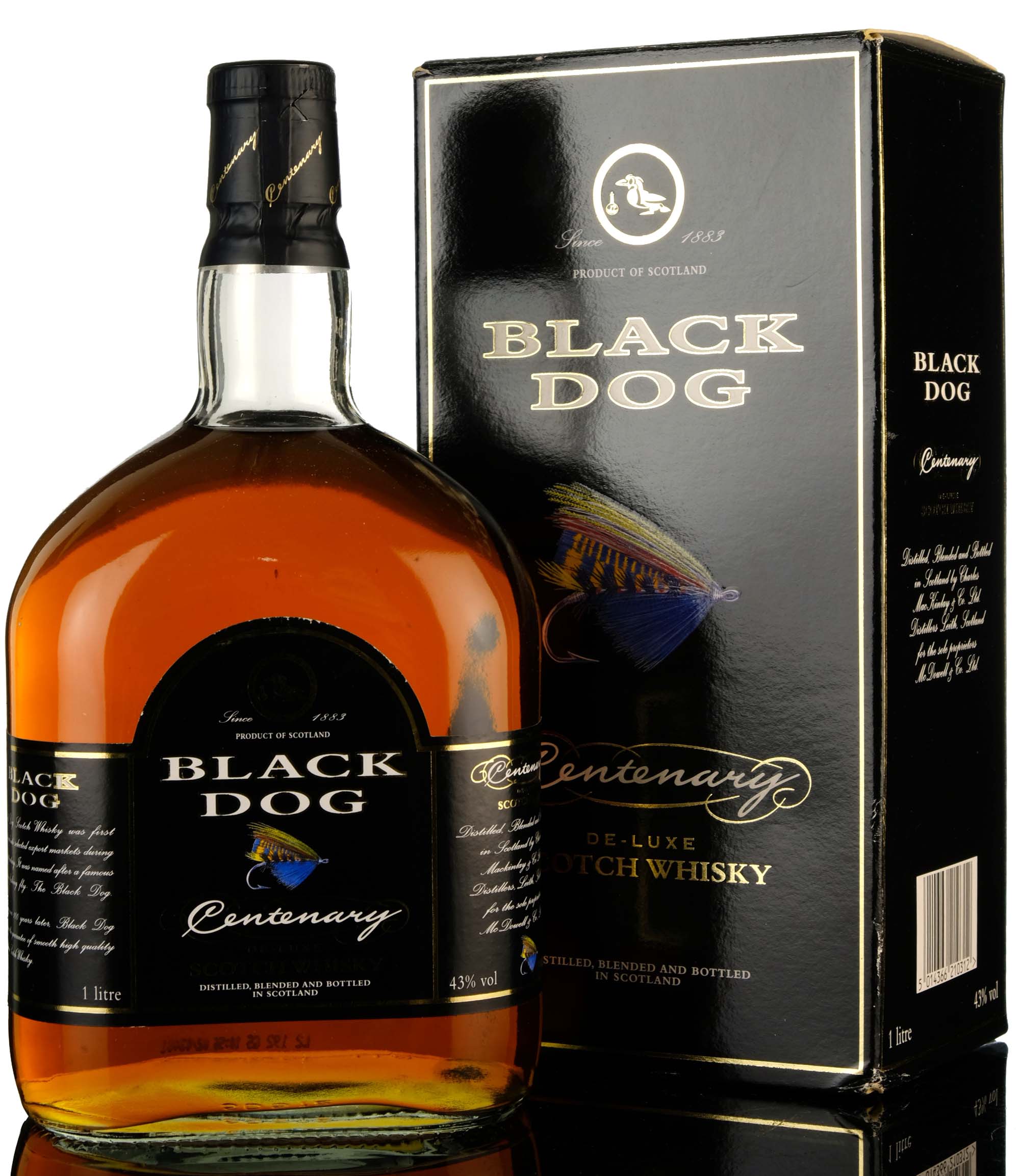 Black Dog De Luxe  Centenary  1 Litre