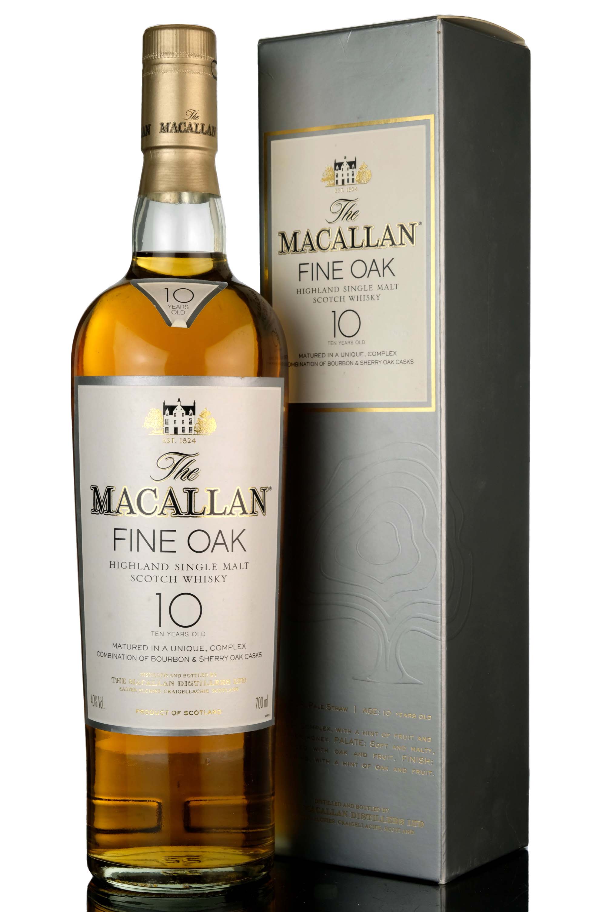 Macallan 10 Year Old - Fine Oak - Mid 2000s