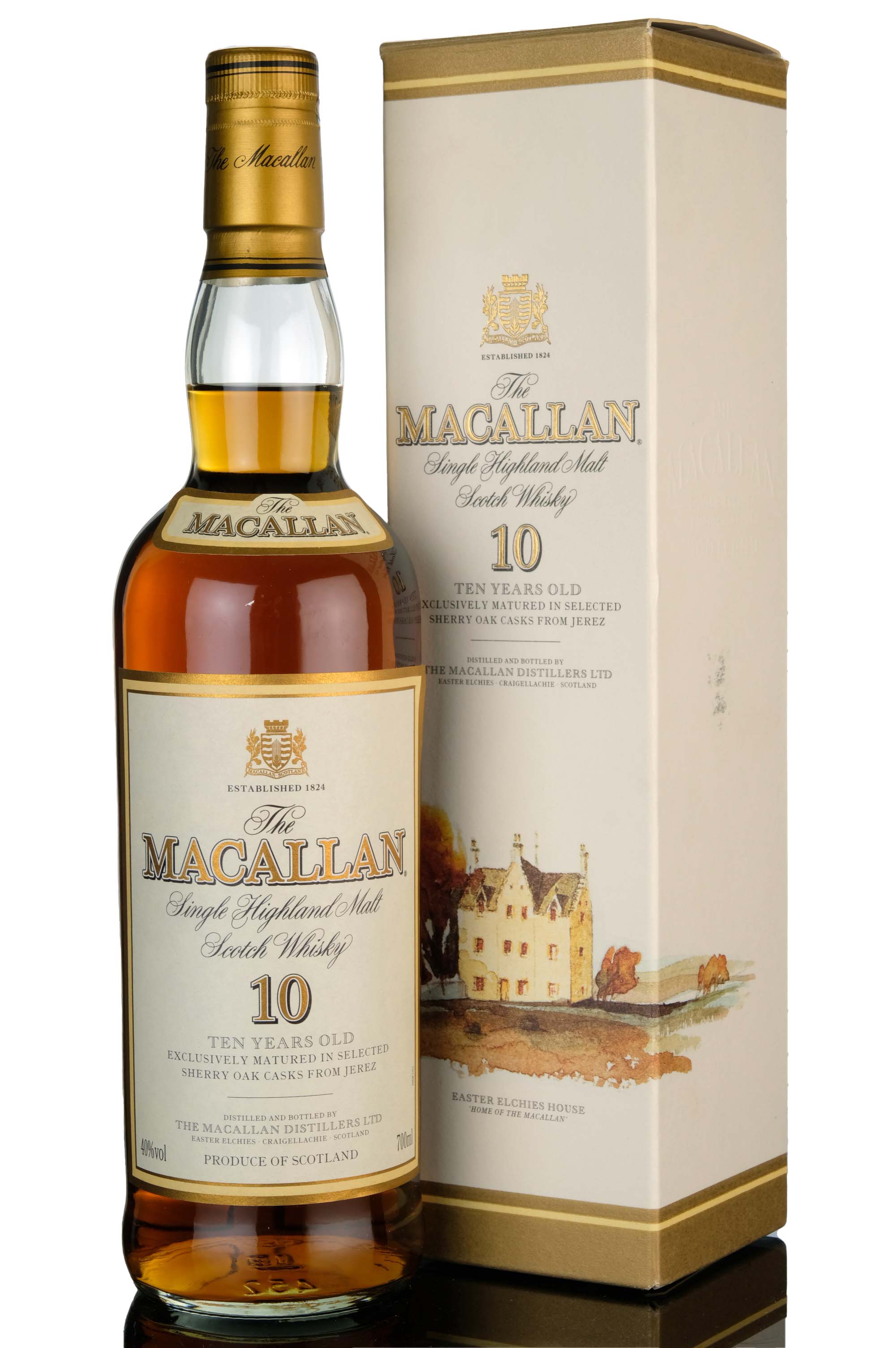 Macallan 10 Year Old - Sherry Cask - Early 2000s