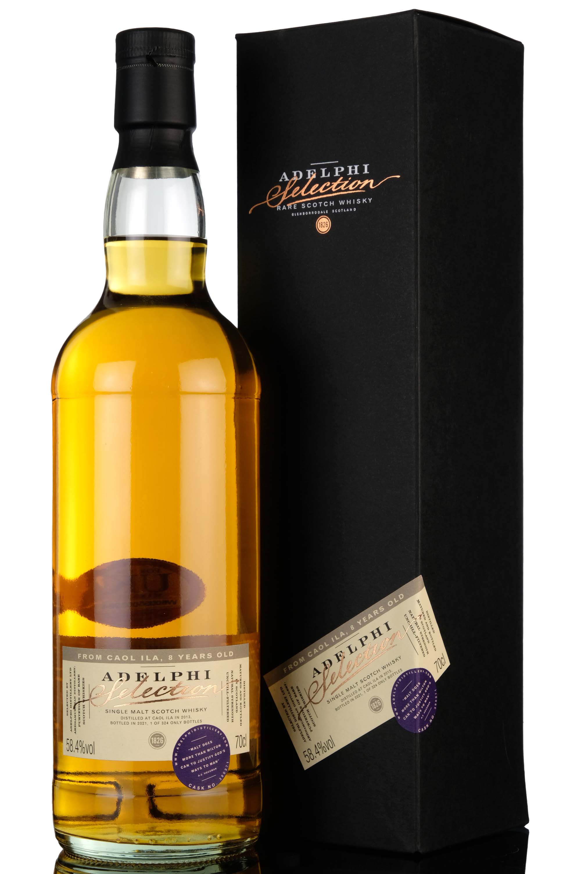 Caol Ila 2013-2021 - 8 Year Old - Adelphi - Single Cask 300371