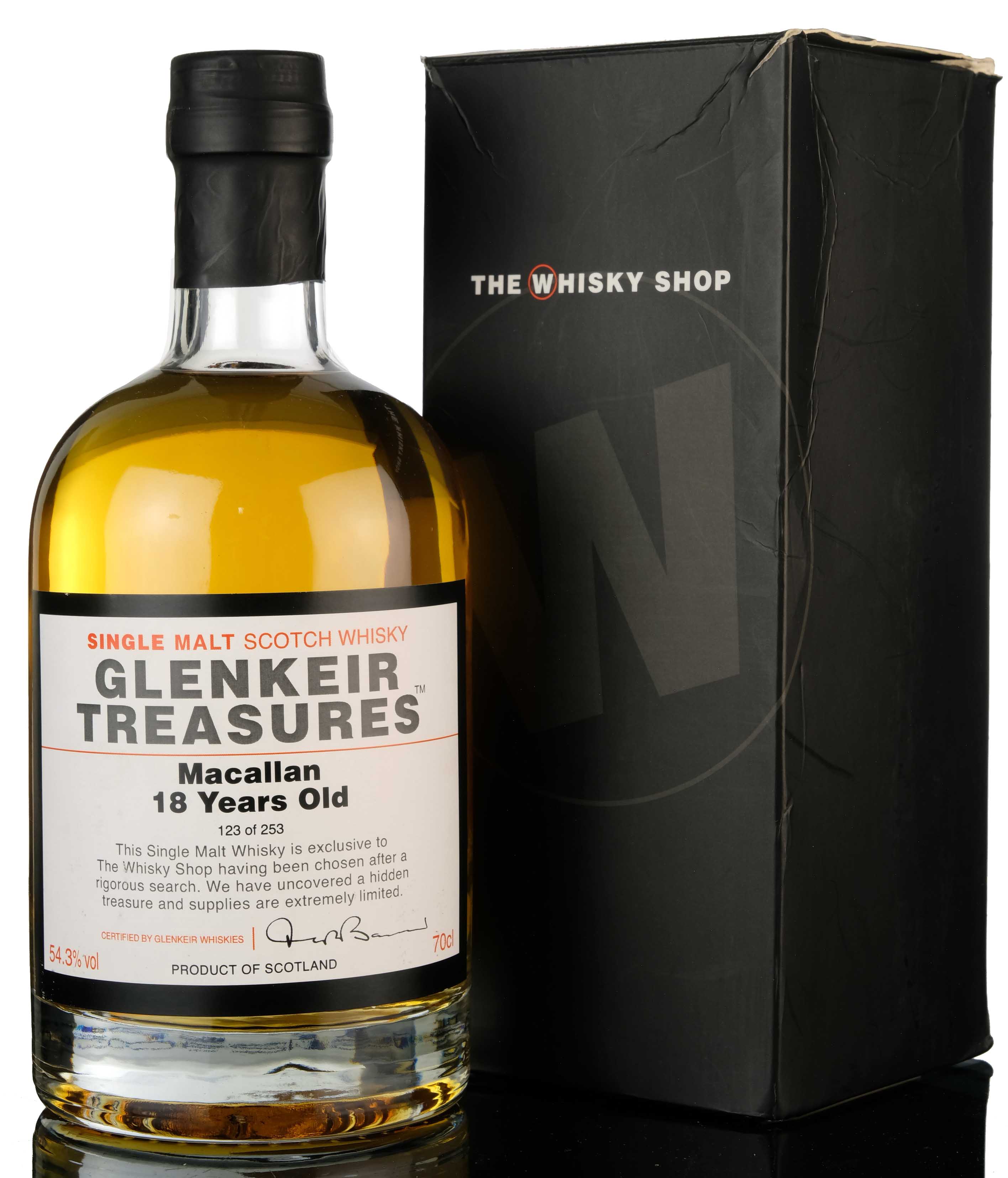 Macallan 18 Glenkeir Treasures