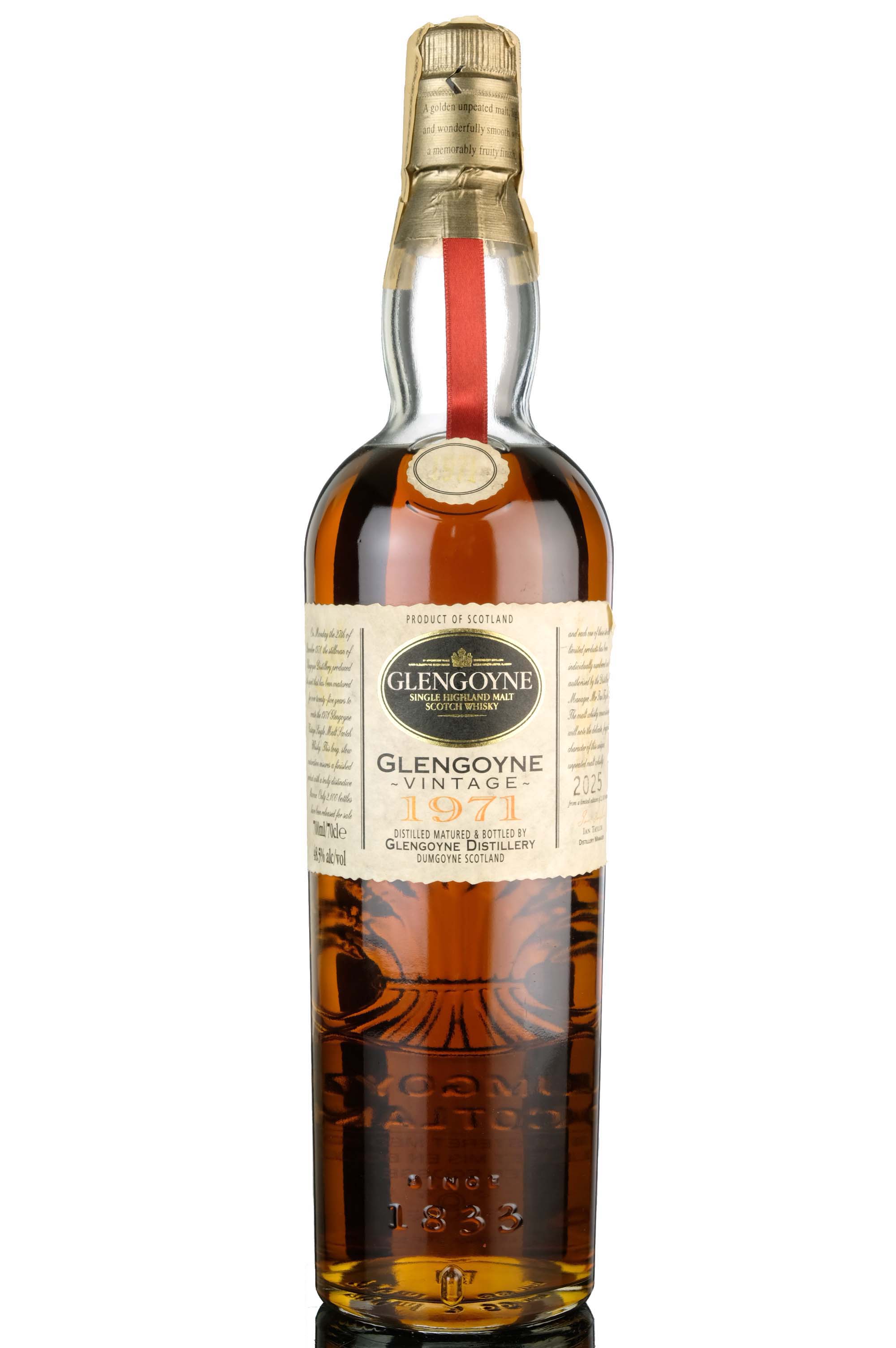 Glengoyne 1971-1996 - 25 Year Old