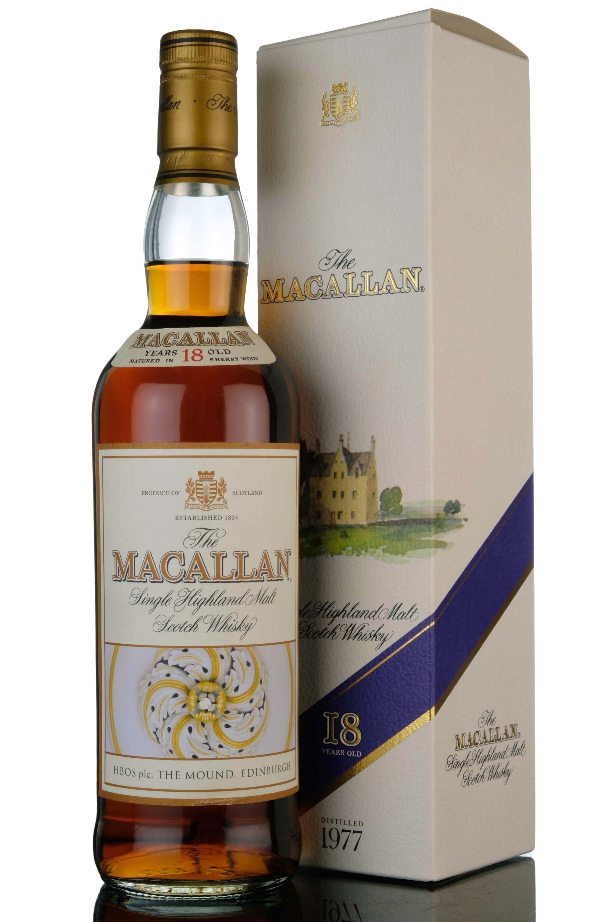 Macallan 1977 - 18 Year Old - Sherry Cask - The Mound Edinburgh Bank Of Scotland