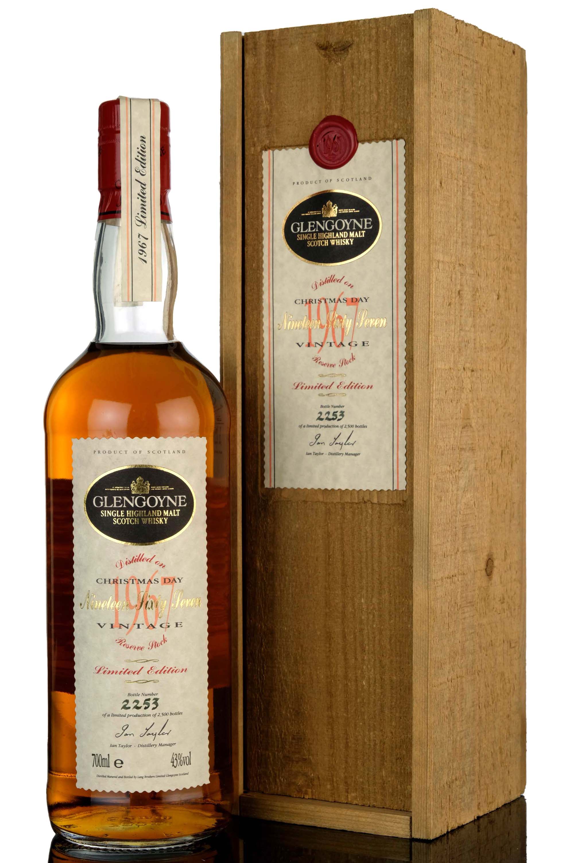Glengoyne 1967 - 1992 24 Christmas Day Bottling
