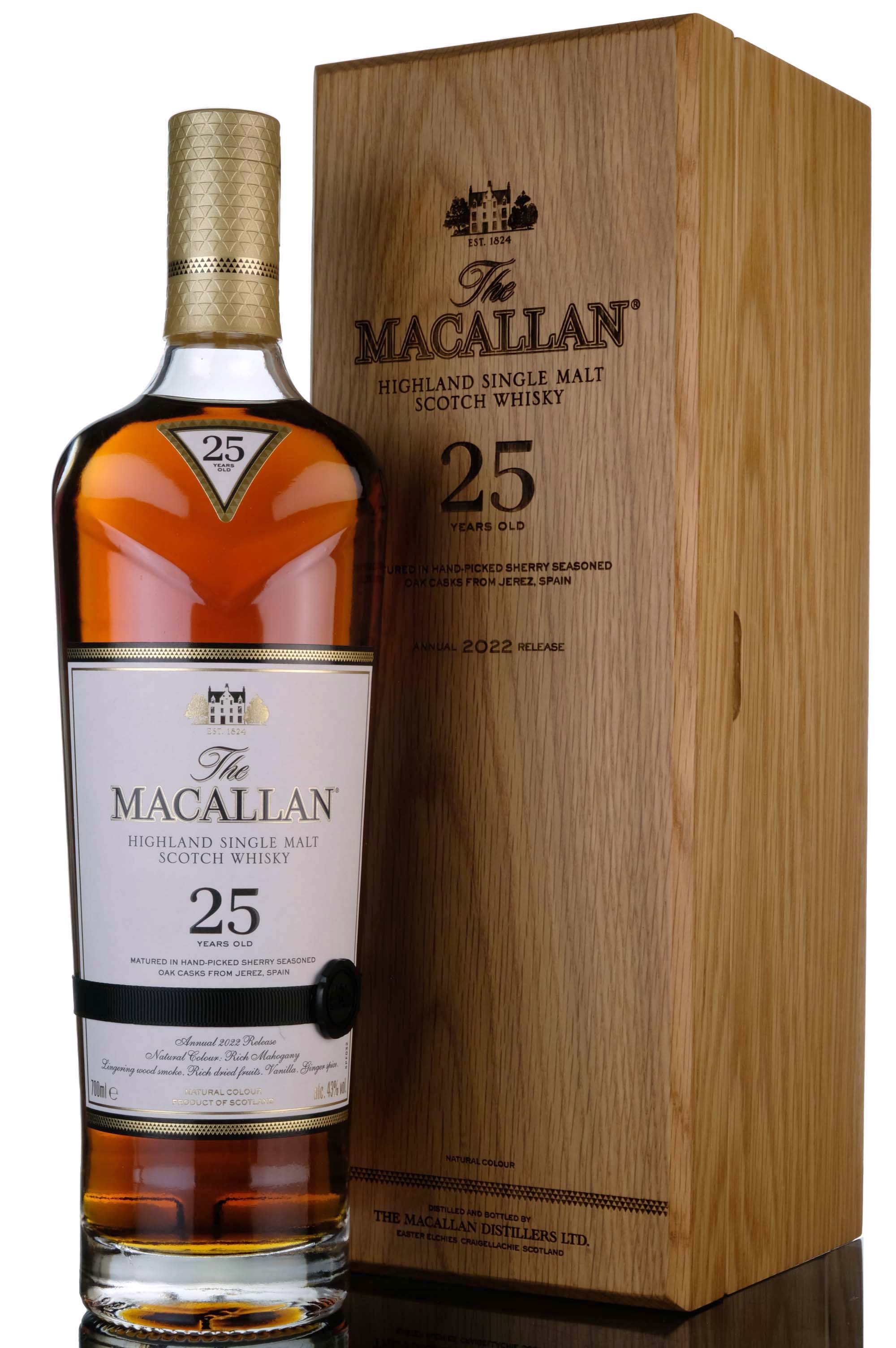 Macallan 25 Year Old - Sherry Cask - 2022 Release