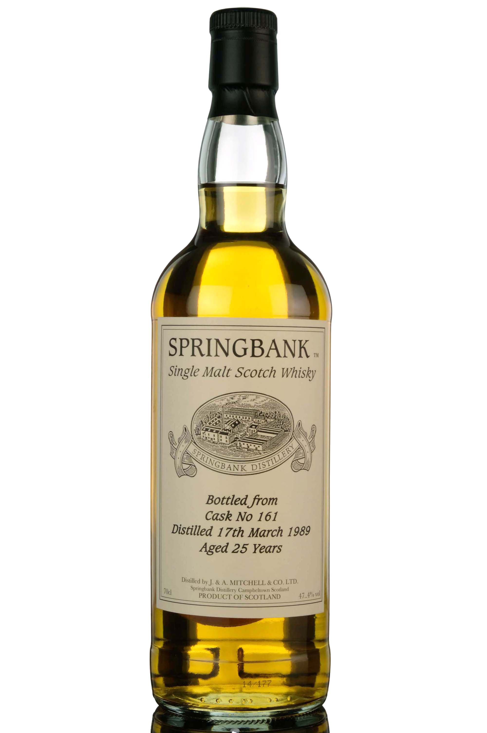 Springbank 1989 - 25 Year Old - Private Bottling - Single Cask 161