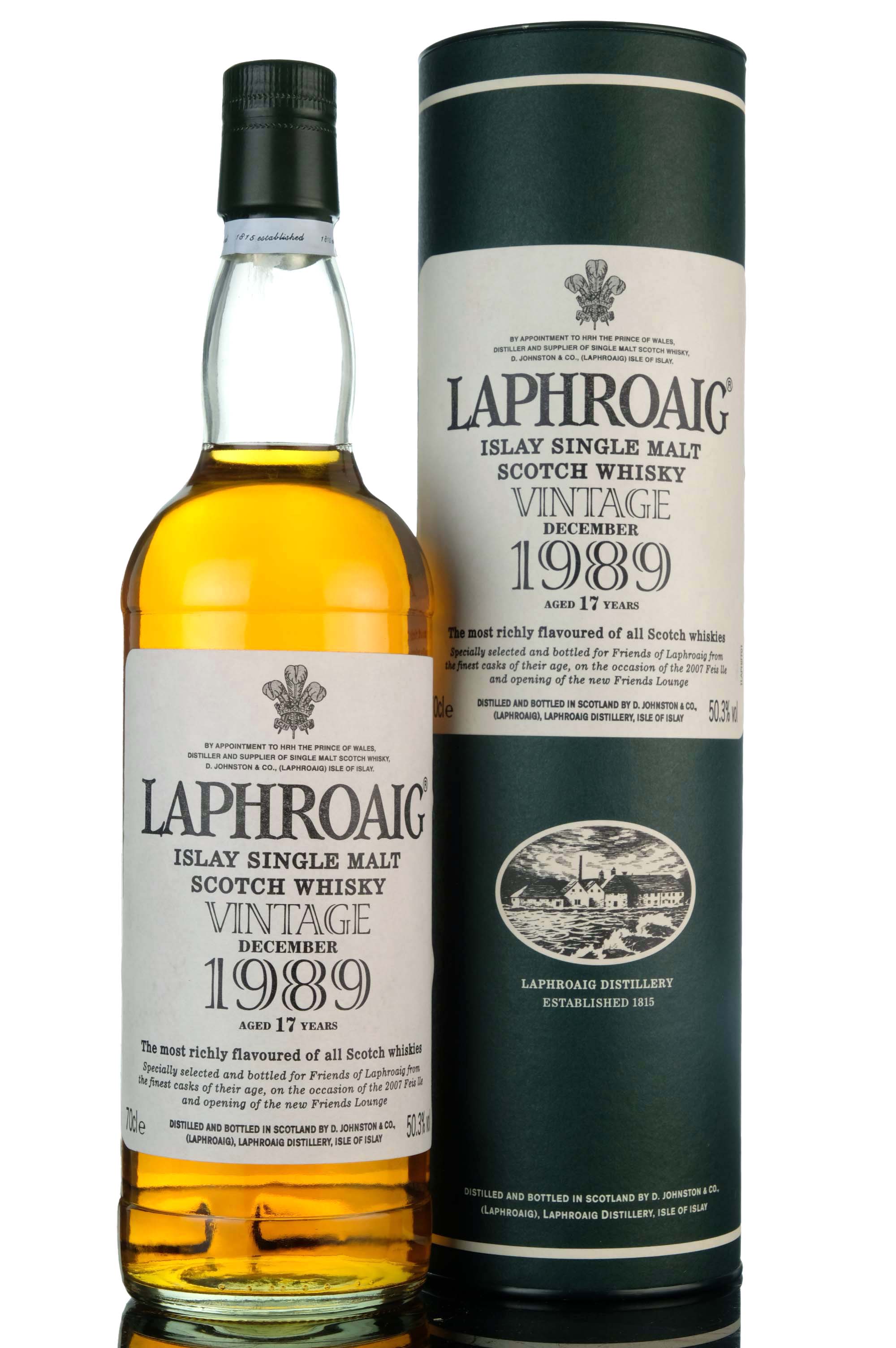 Laphroaig 1989 - 17 Year Old - Festival 2007