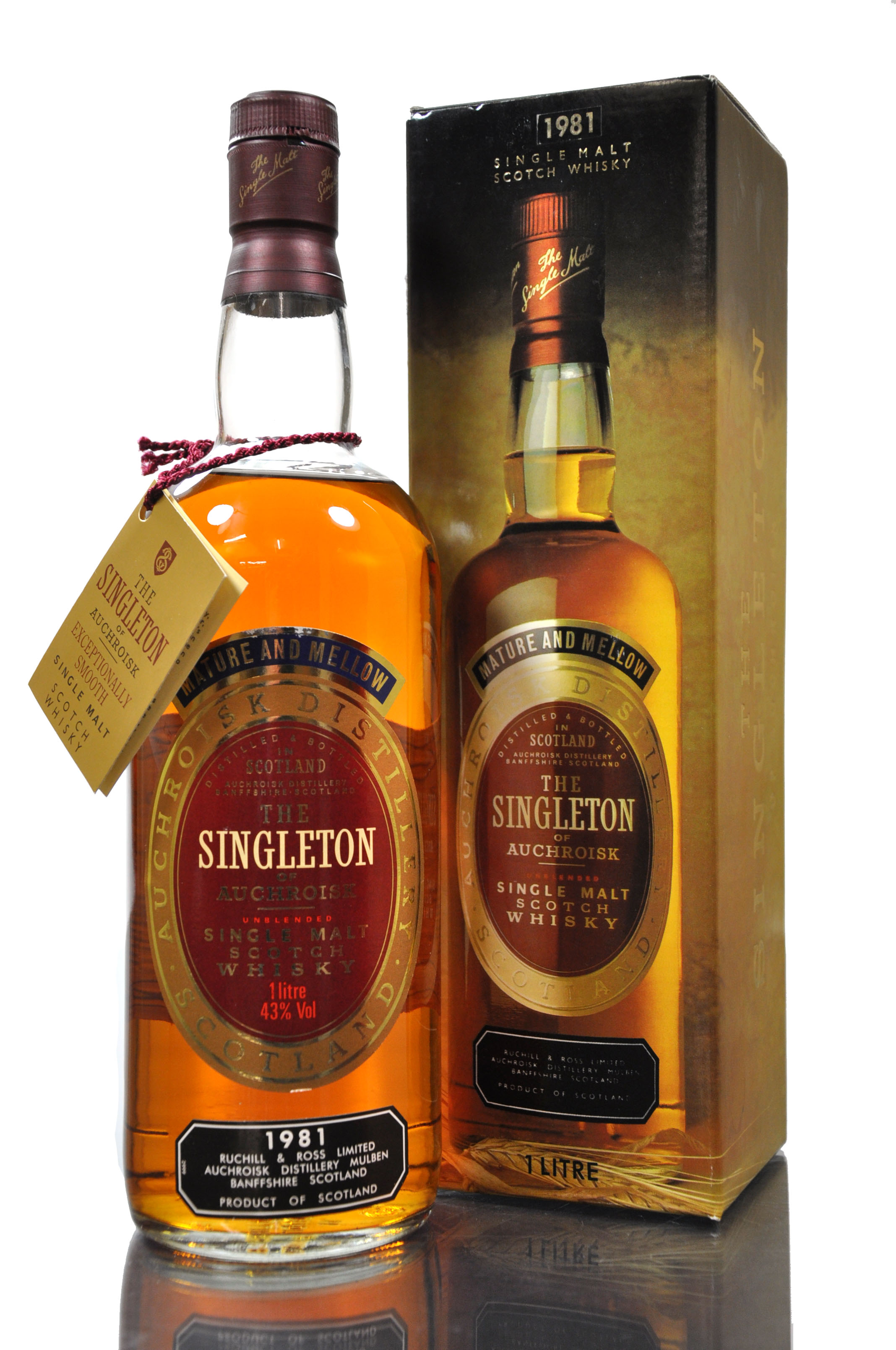 Singleton Of Auchroisk 1981 - 1 Litre