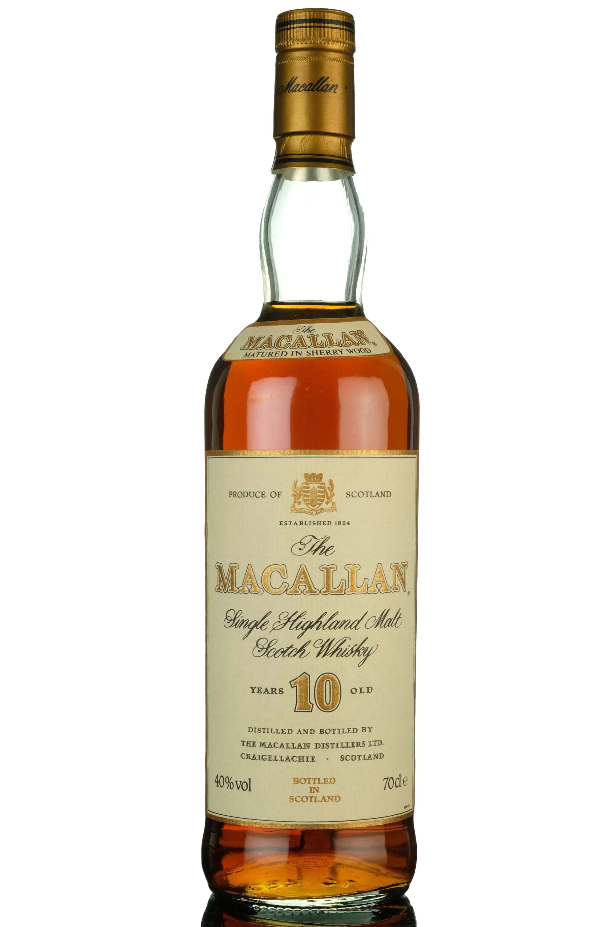 Macallan 10 Year Old - Sherry Cask - 1990s