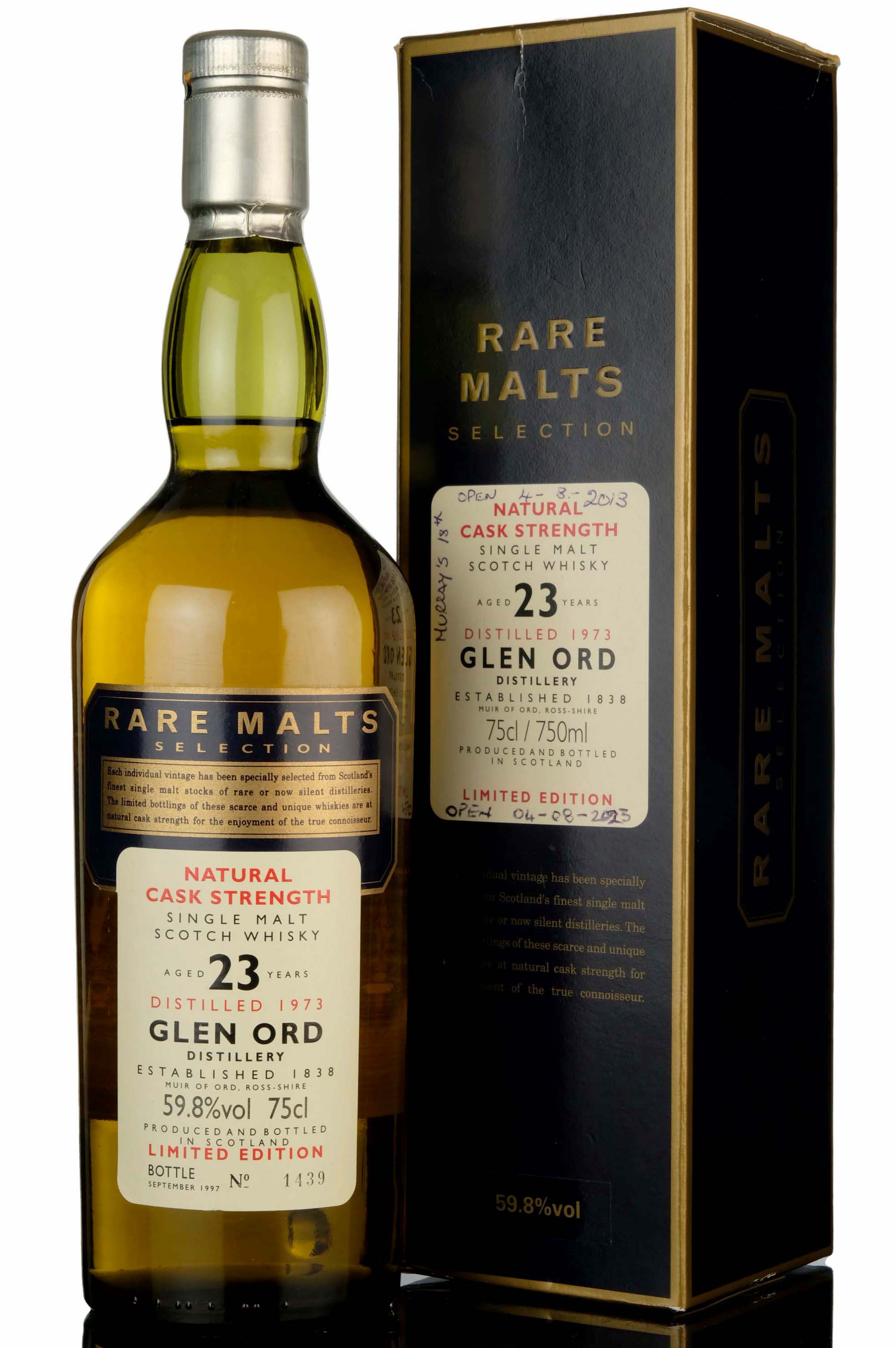 Glen Ord 1973-1997 - 23 Year Old - Rare Malts 59.8%