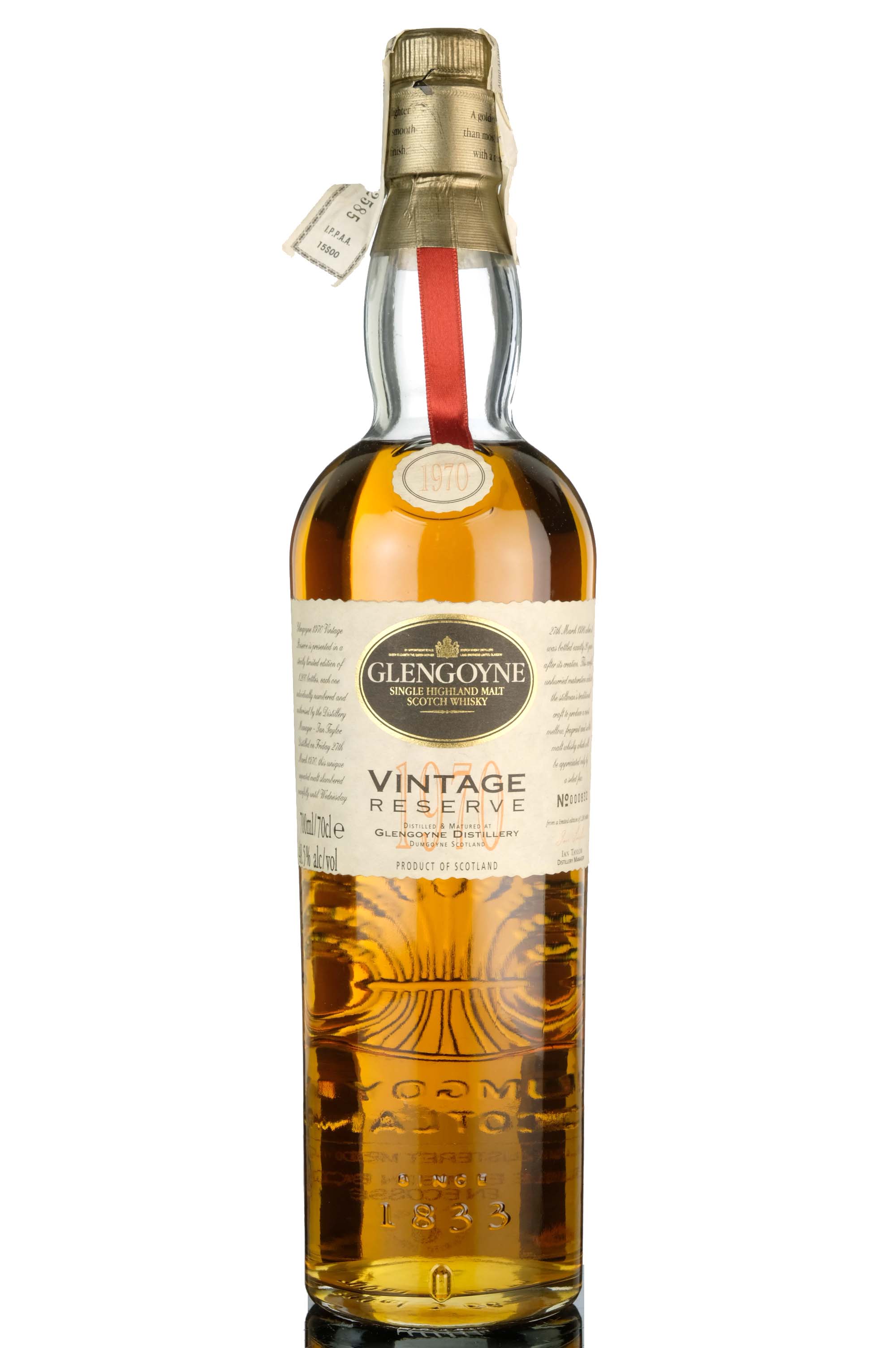 Glengoyne 1970-1996 - 26 Year Old - Vintage Reserve