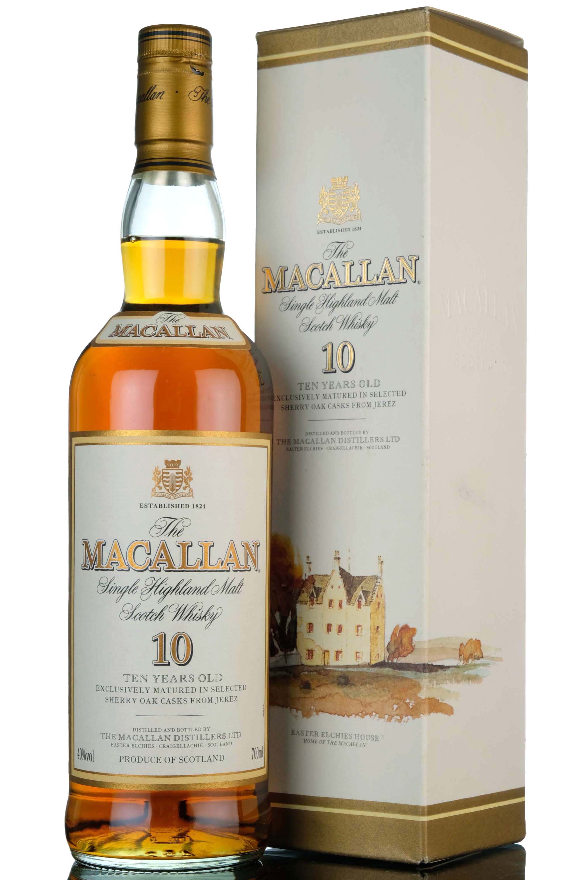 Macallan 10 Year Old - Sherry Cask - Early 2000s