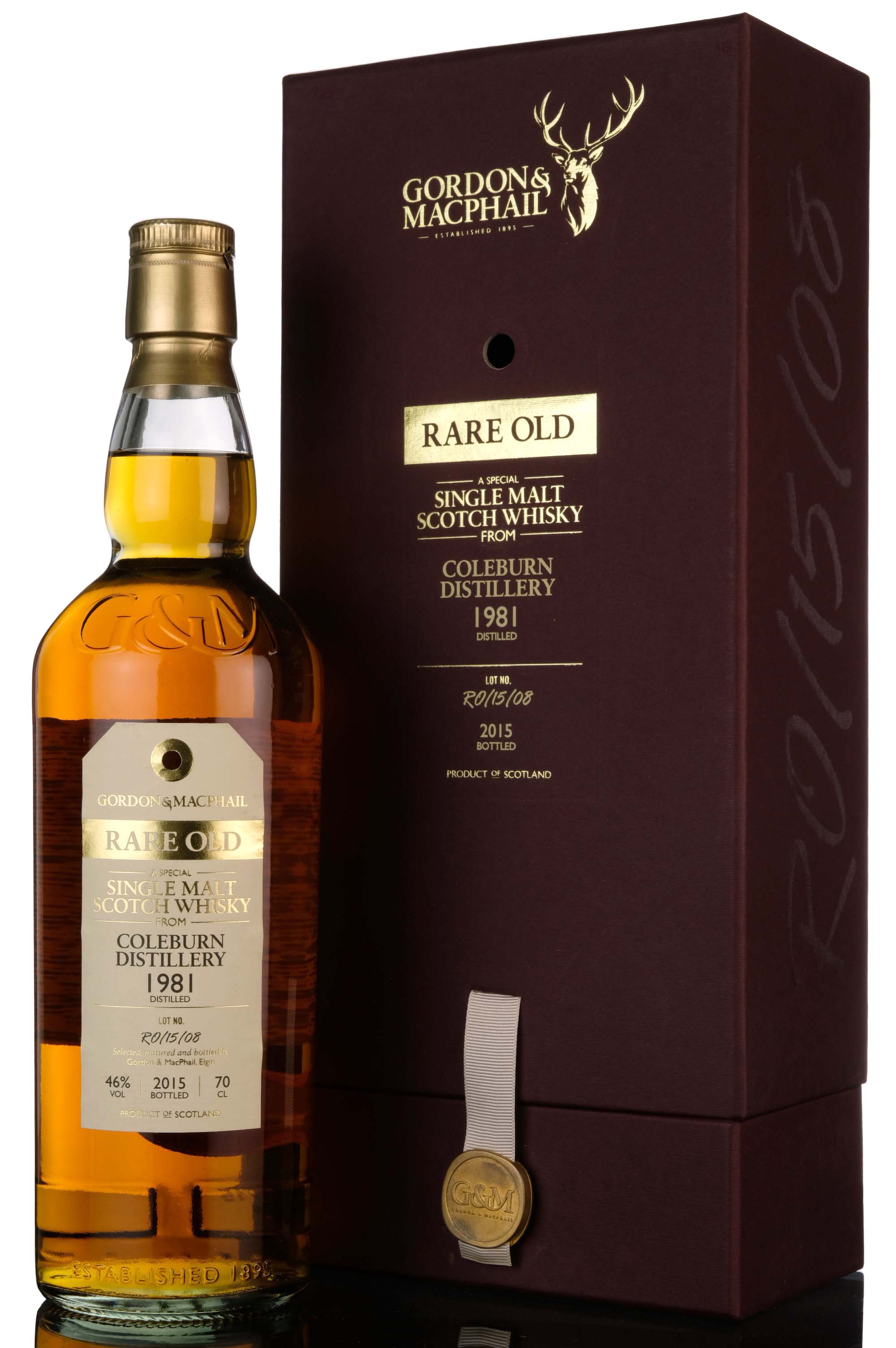 Coleburn 1981-2015 - Gordon & MacPhail - Rare Old - Lot RO/15/08