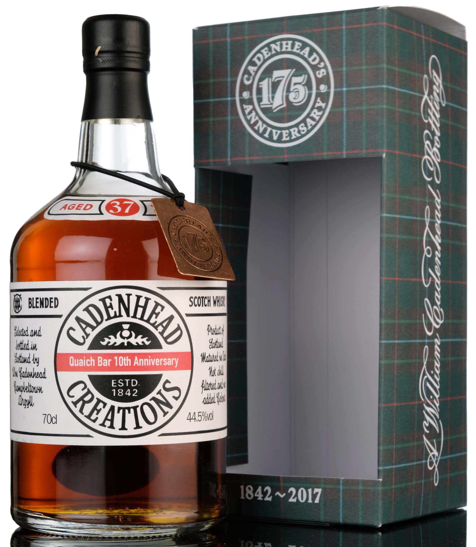 Cadenheads Creations 1980 - 37 Year Old - Single Cask - Quaich Bar 10th Anniversary 2017